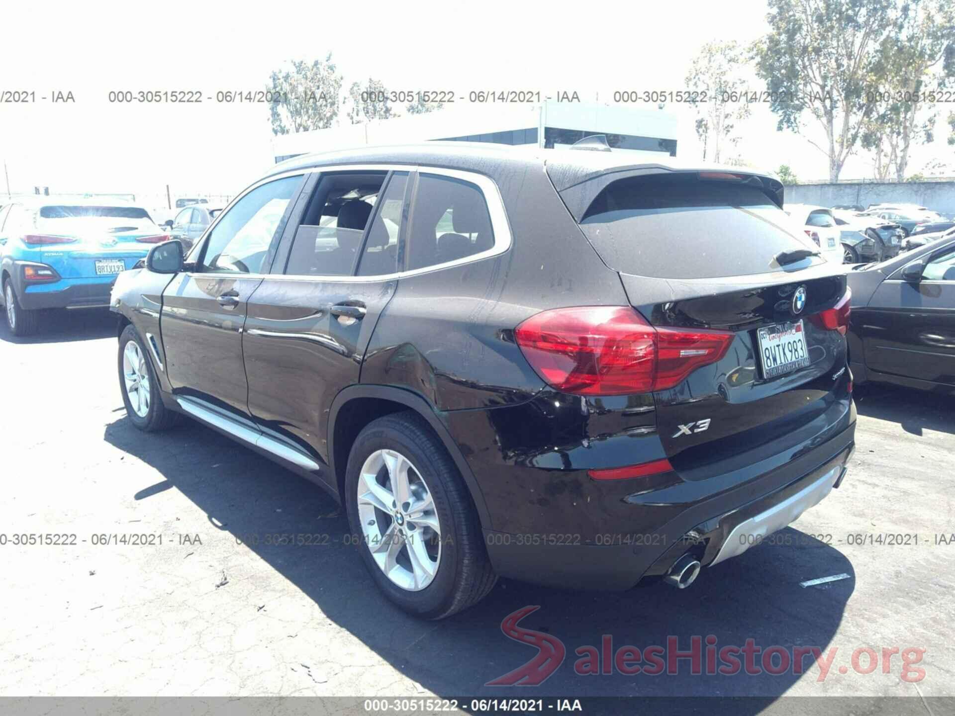 5UXTR7C57KLF26096 2019 BMW X3