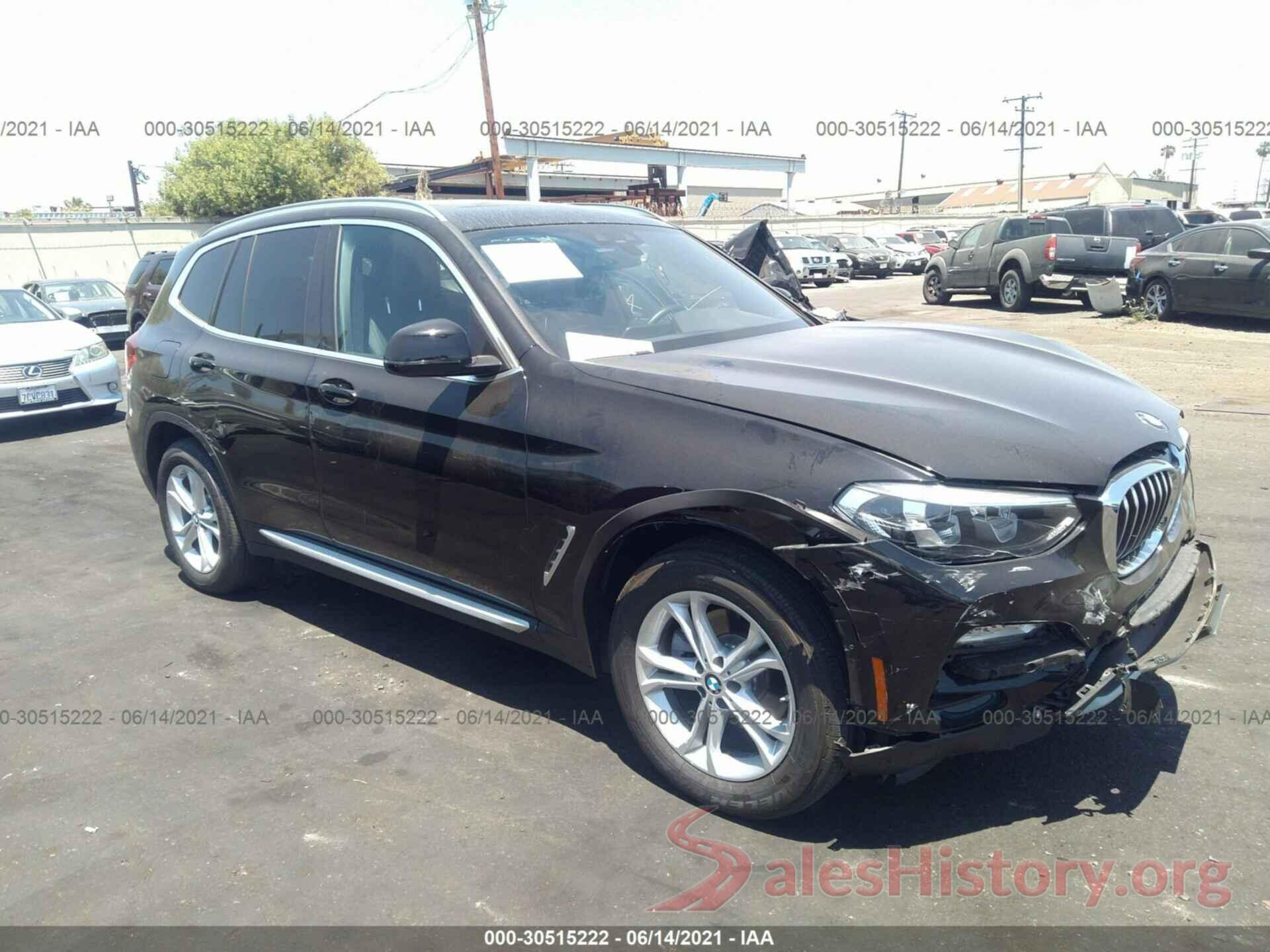 5UXTR7C57KLF26096 2019 BMW X3