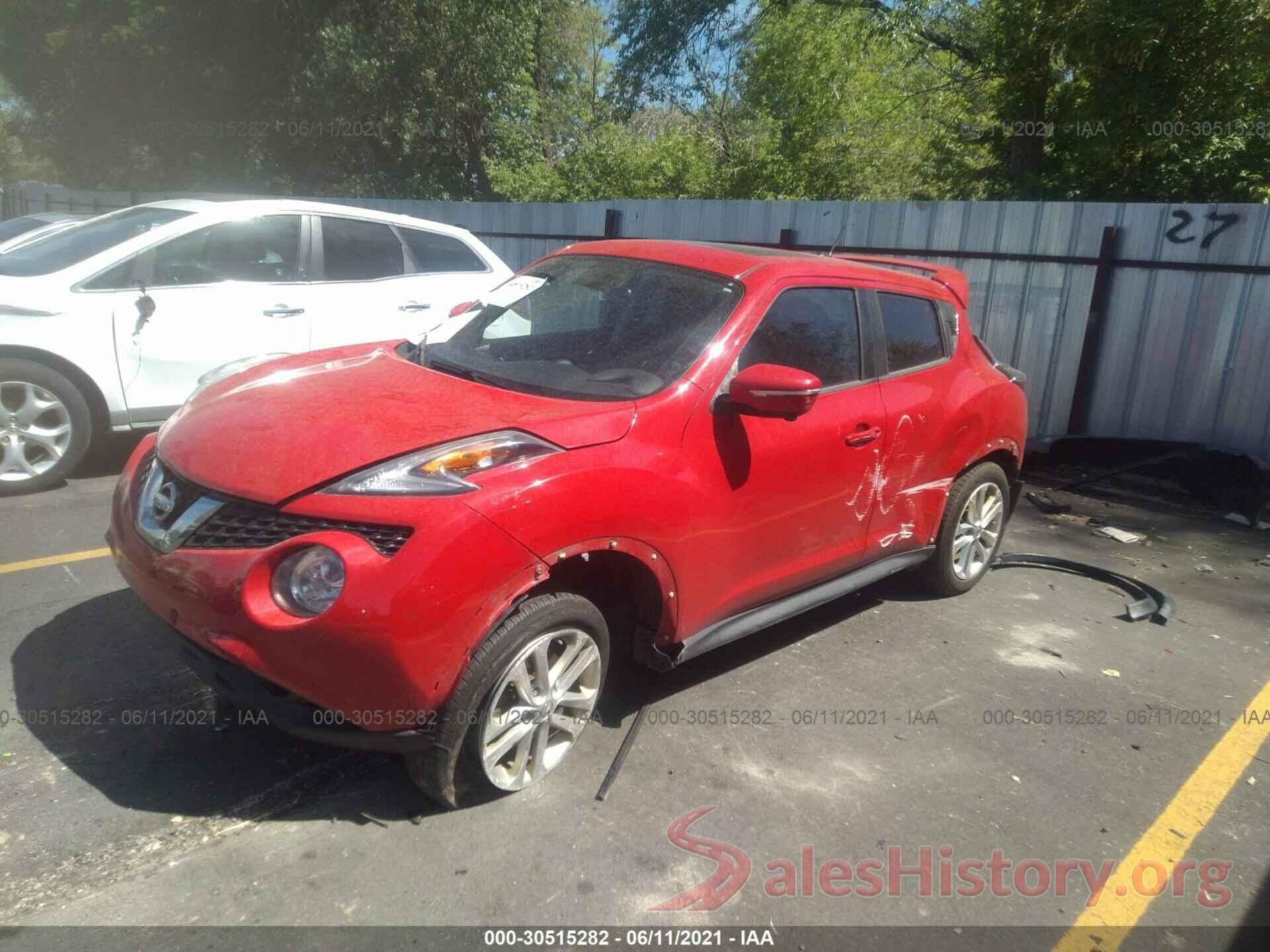 JN8AF5MV9GT653039 2016 NISSAN JUKE