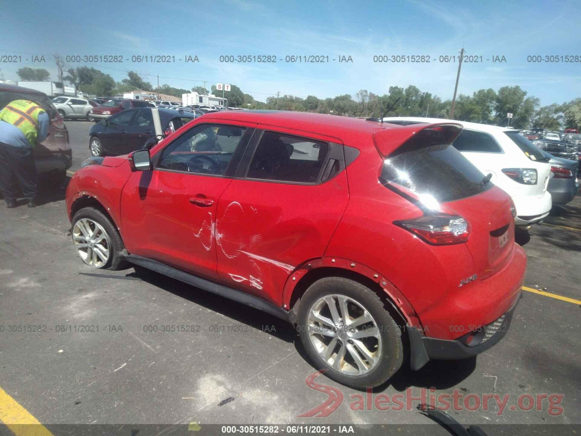 JN8AF5MV9GT653039 2016 NISSAN JUKE