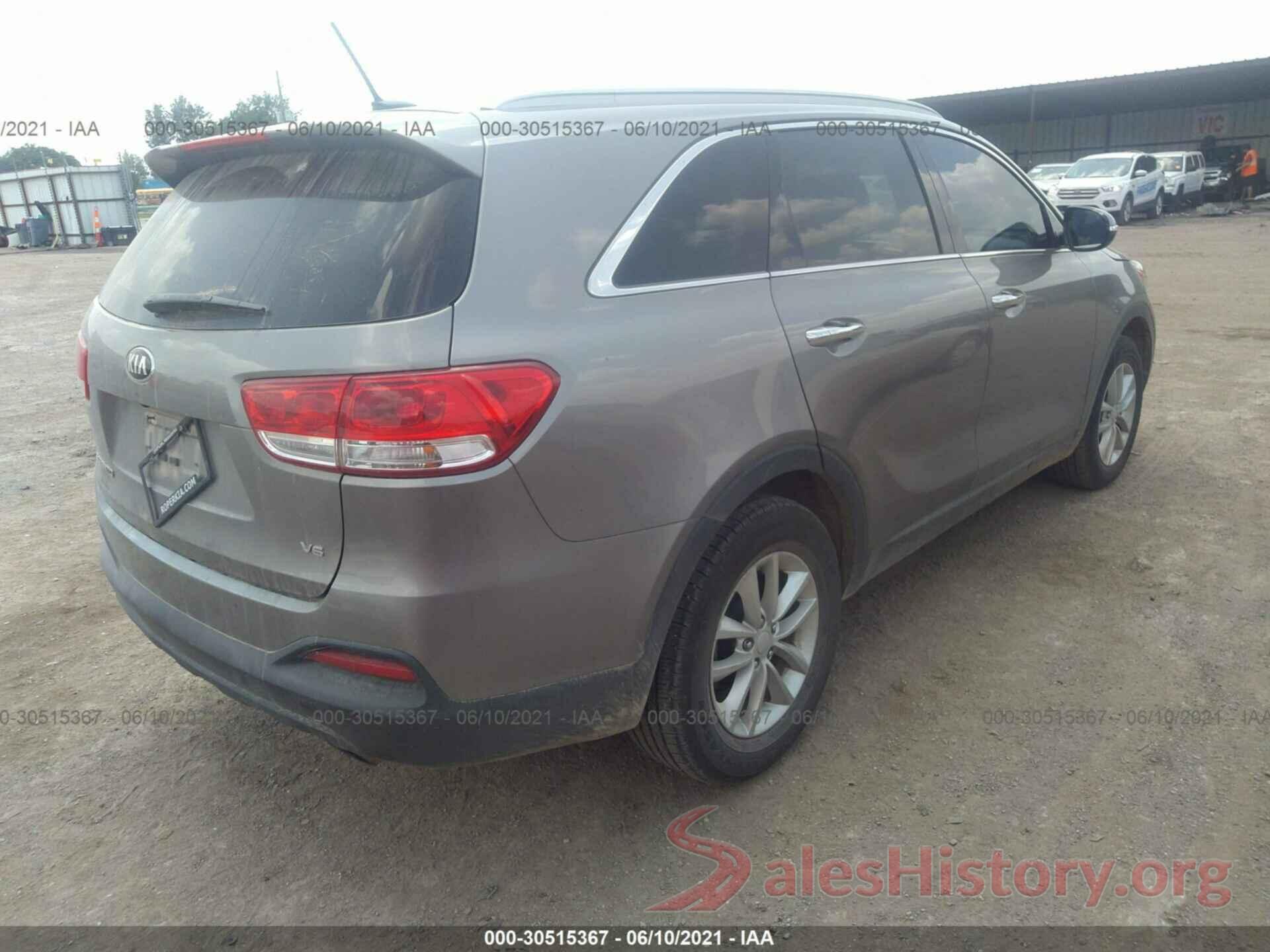 5XYPG4A54HG207170 2017 KIA SORENTO