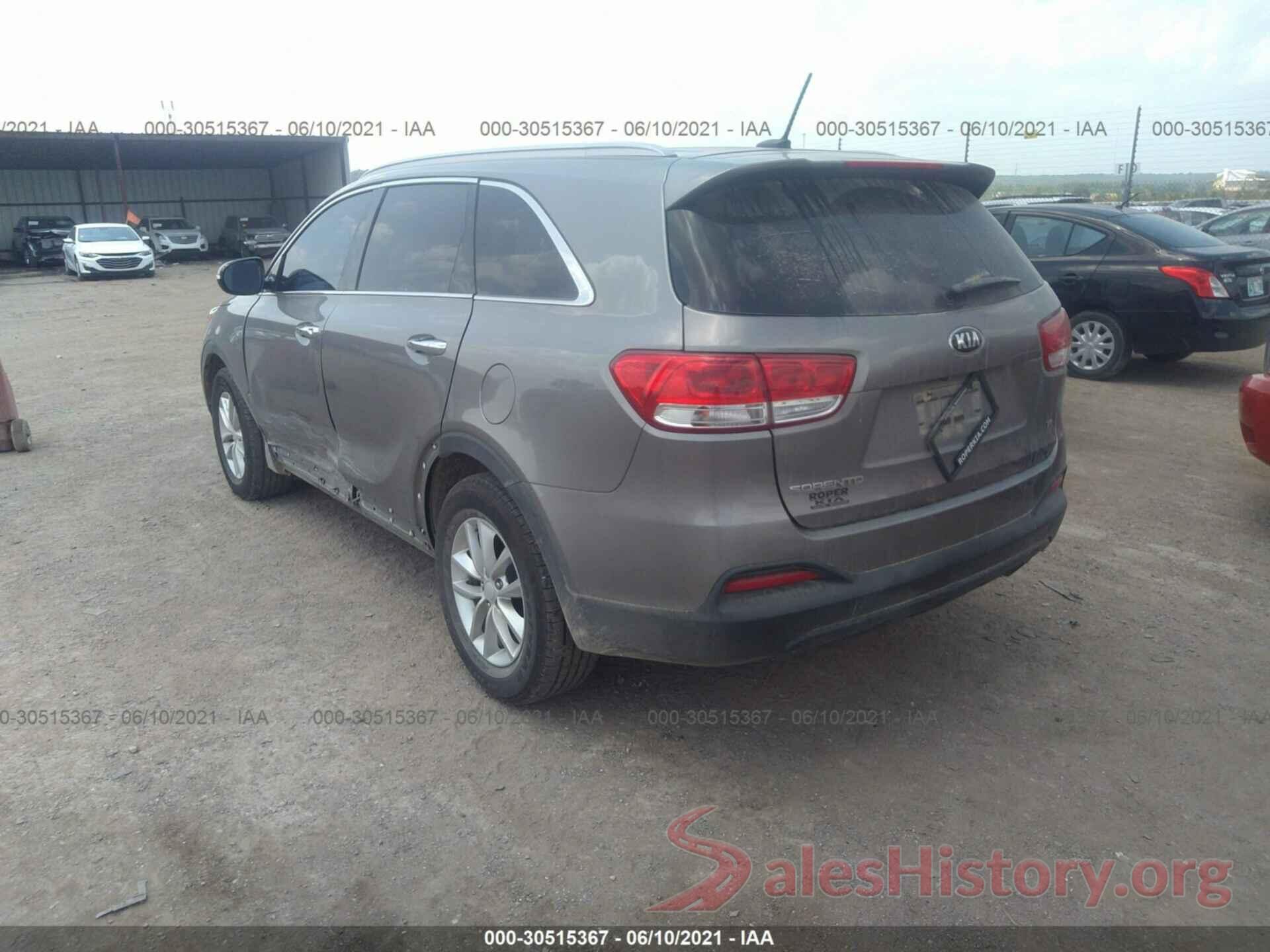 5XYPG4A54HG207170 2017 KIA SORENTO