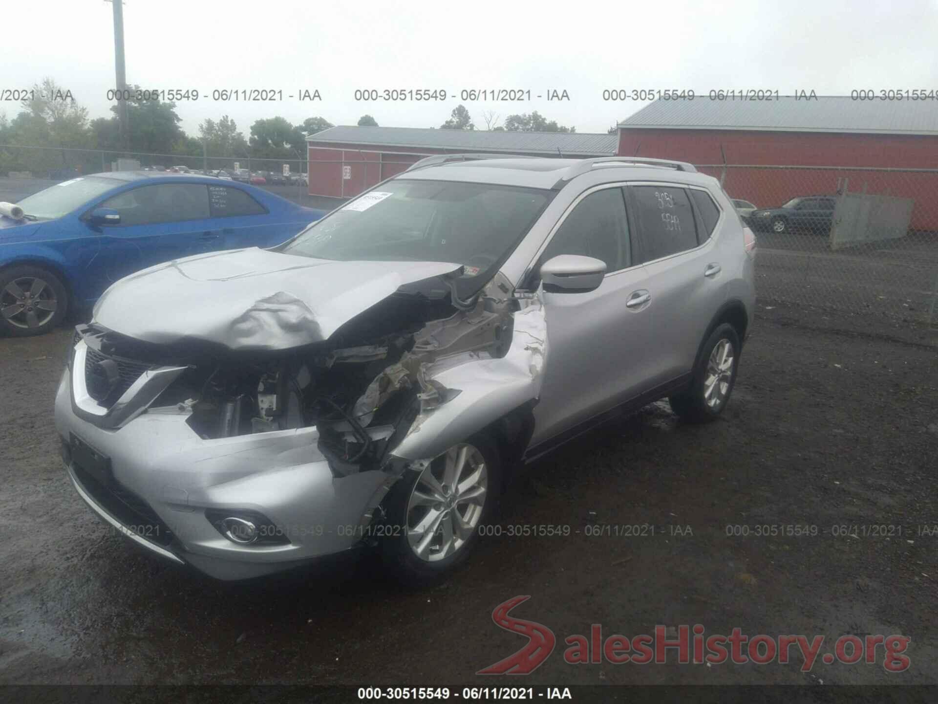 5N1AT2MVXGC824623 2016 NISSAN ROGUE