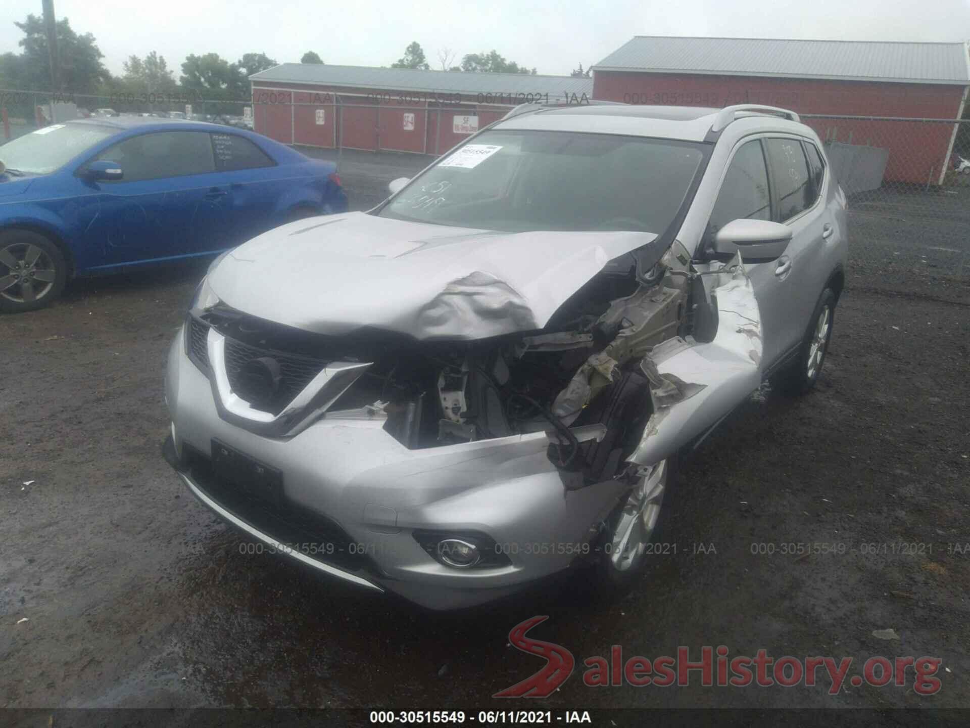 5N1AT2MVXGC824623 2016 NISSAN ROGUE