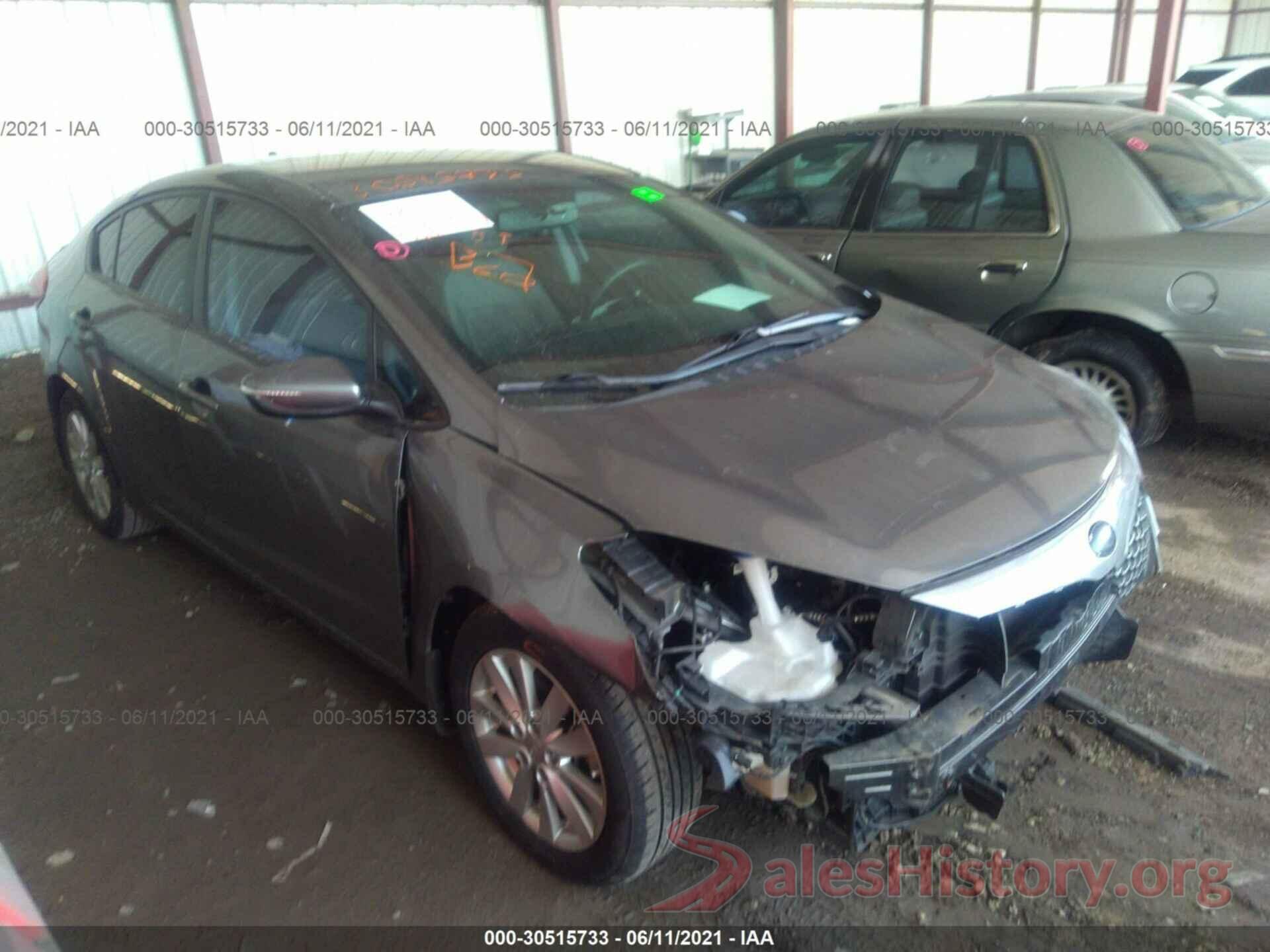 KNAFX4A68G5489919 2016 KIA FORTE