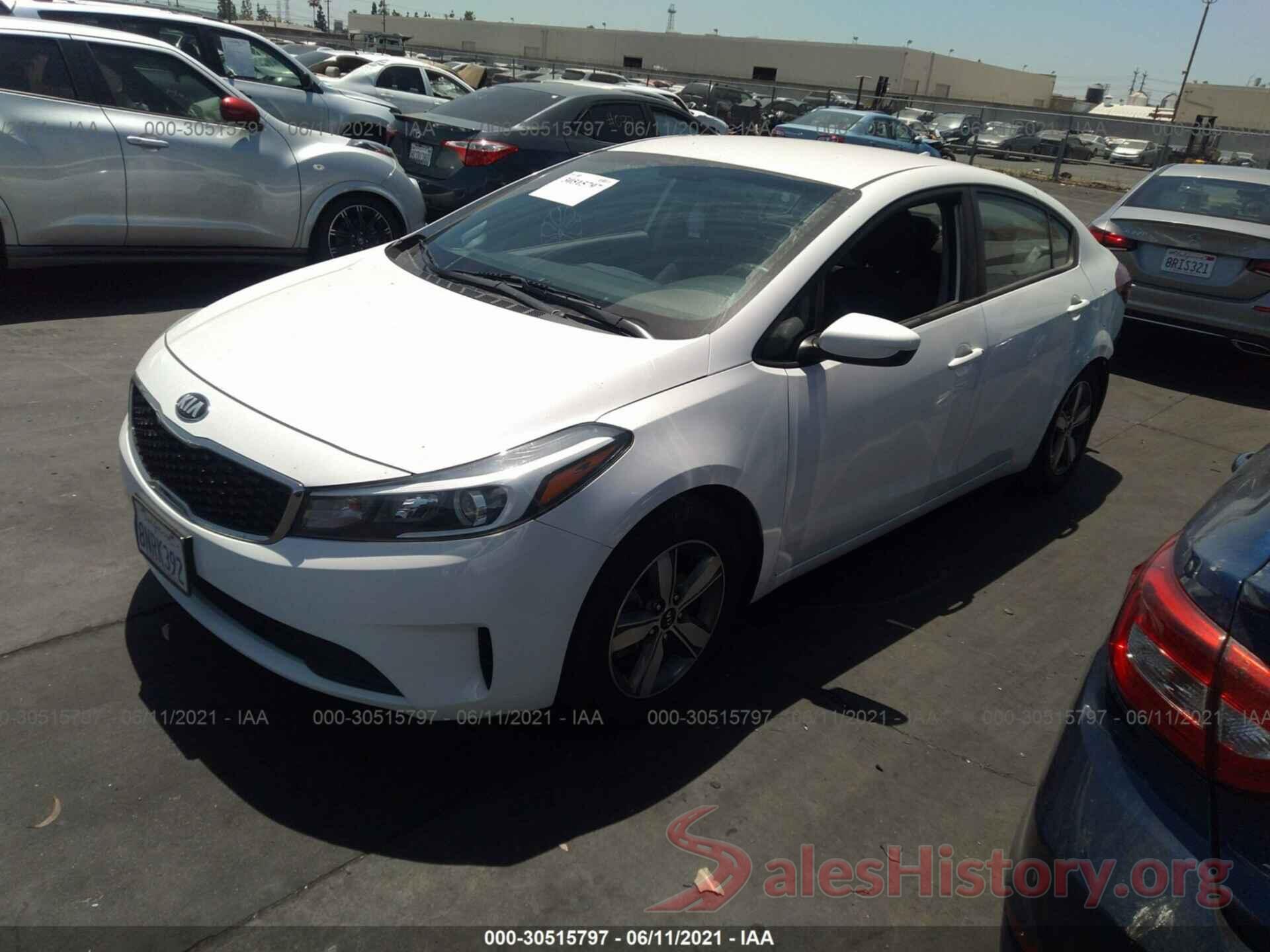 3KPFL4A78JE243620 2018 KIA FORTE