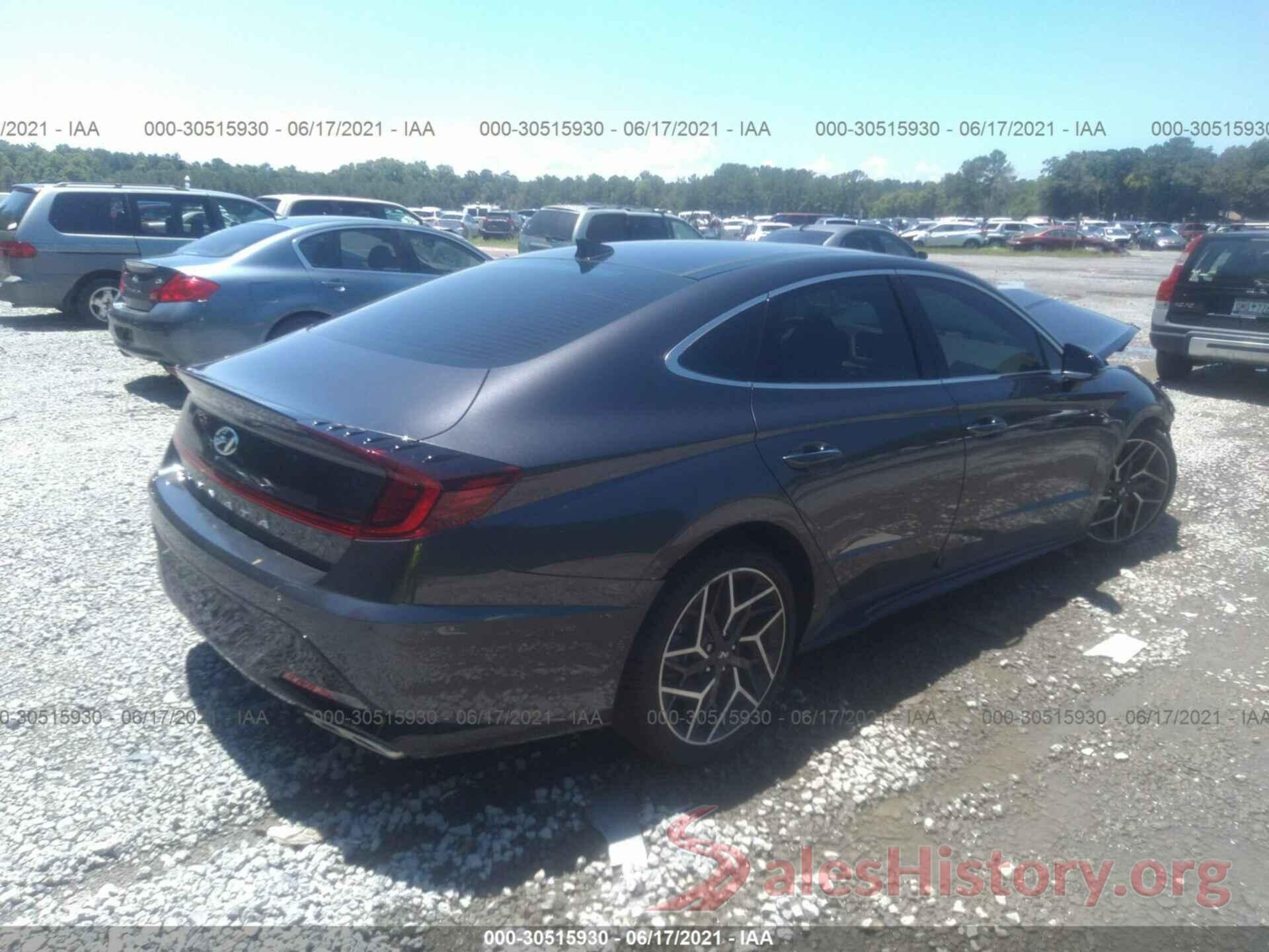 5NPEK4JC0MH117408 2021 HYUNDAI SONATA