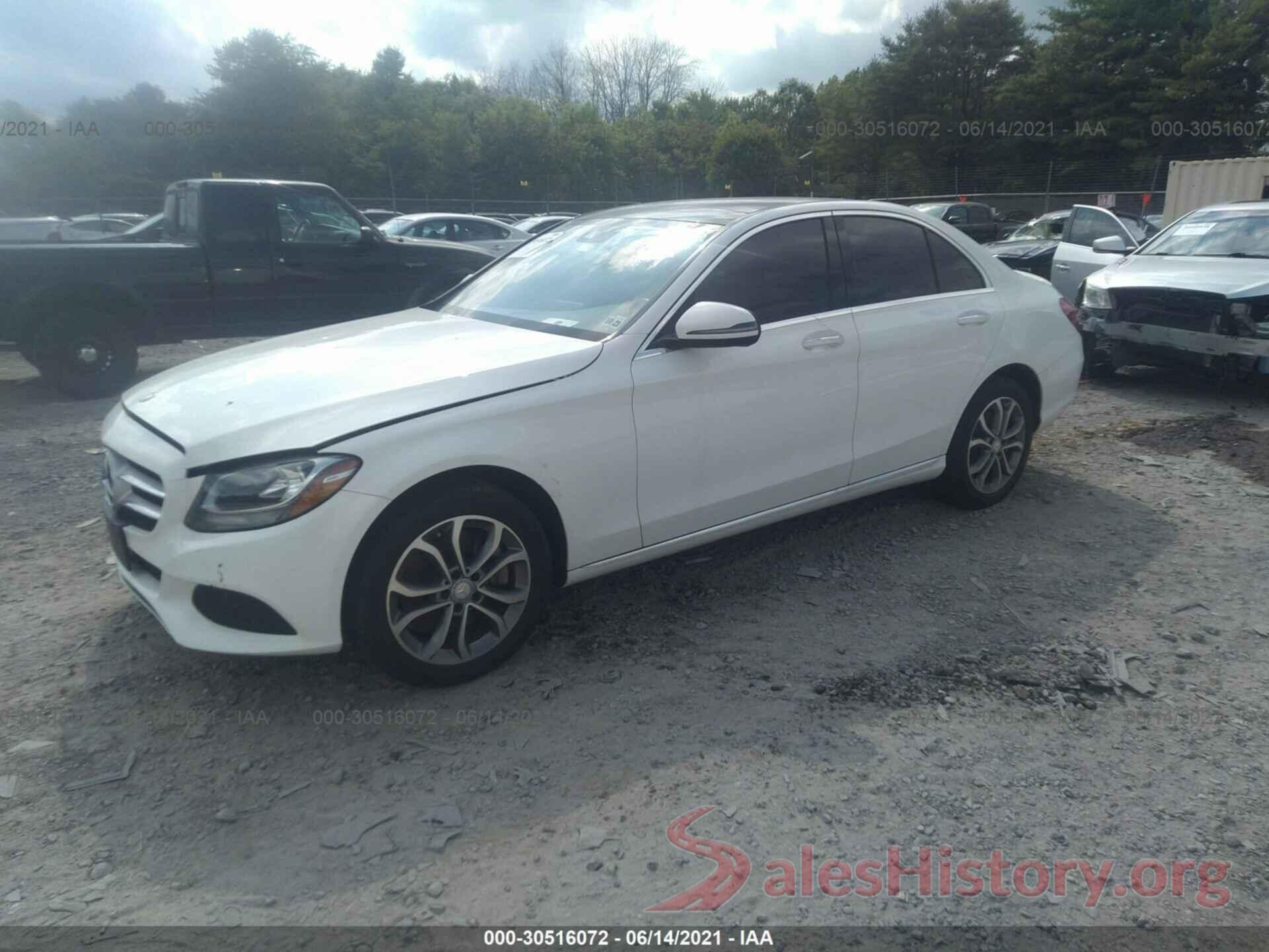 55SWF4KB4GU146278 2016 MERCEDES-BENZ C-CLASS