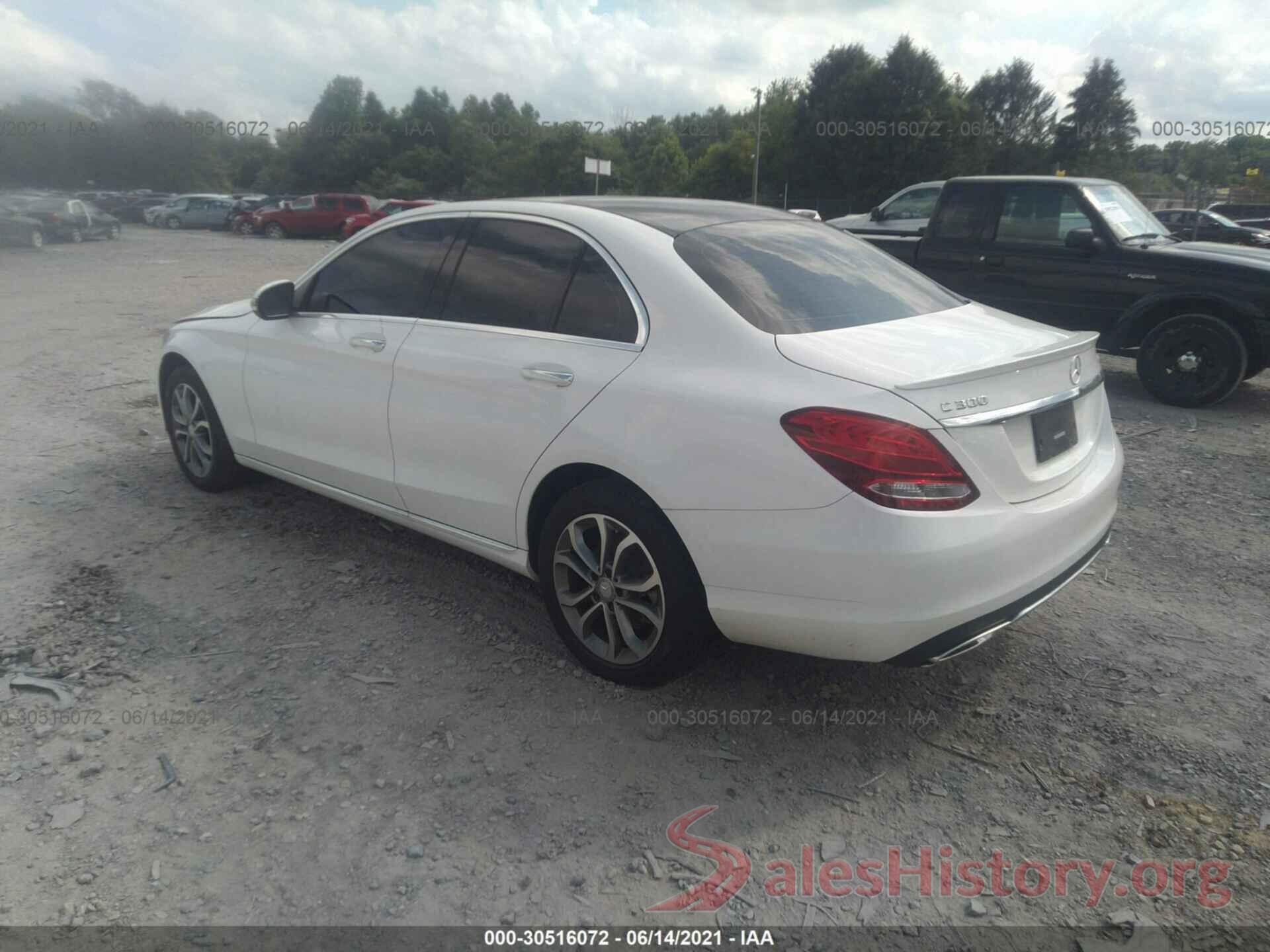 55SWF4KB4GU146278 2016 MERCEDES-BENZ C-CLASS