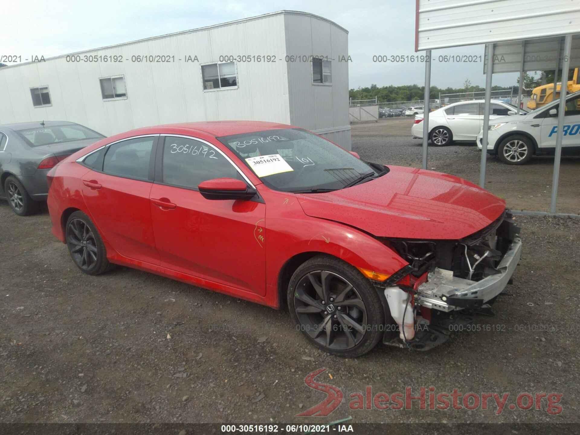 2HGFC2F80KH537185 2019 HONDA CIVIC SEDAN