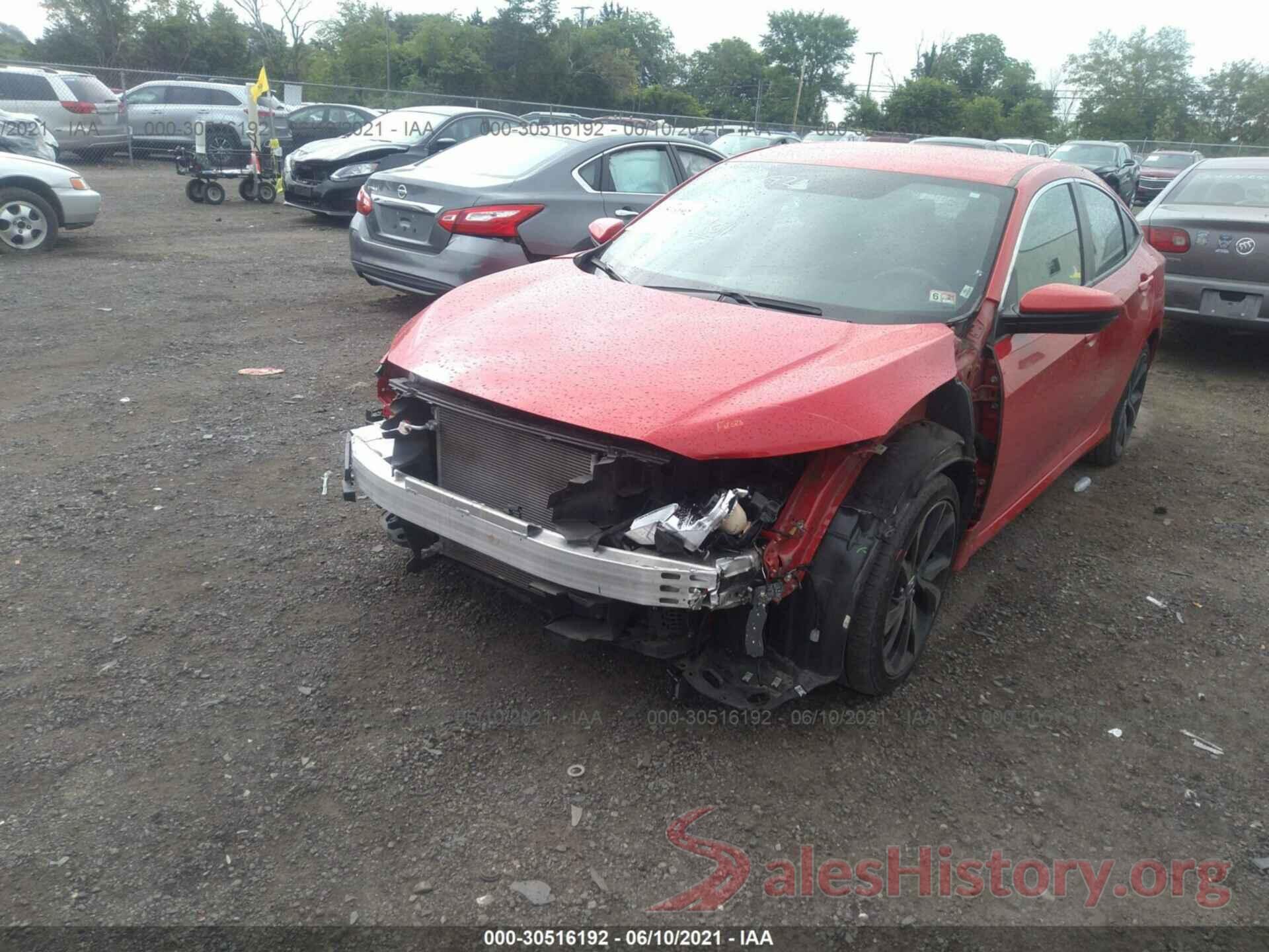 2HGFC2F80KH537185 2019 HONDA CIVIC SEDAN