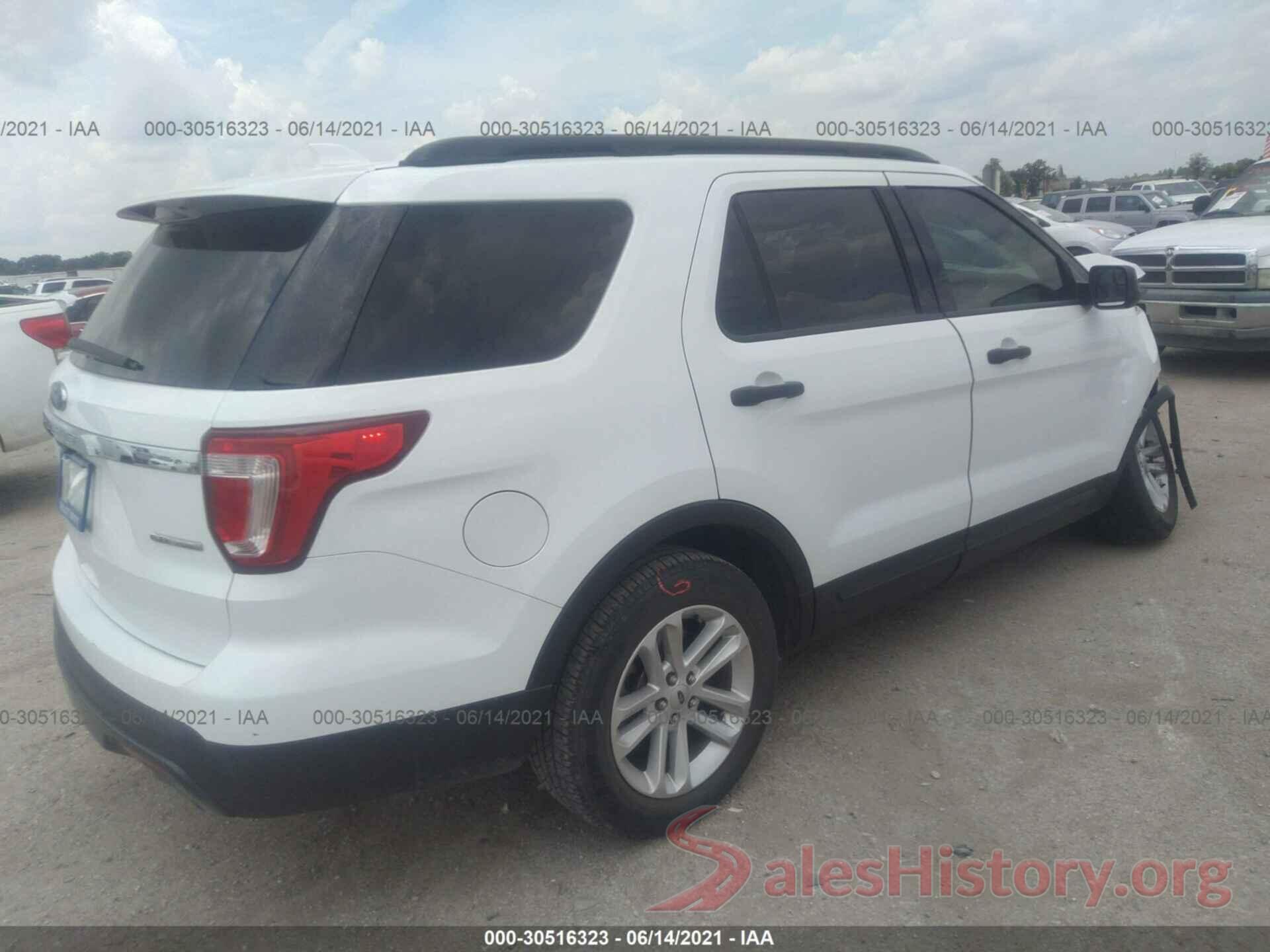 1FM5K7B89GGB86095 2016 FORD EXPLORER