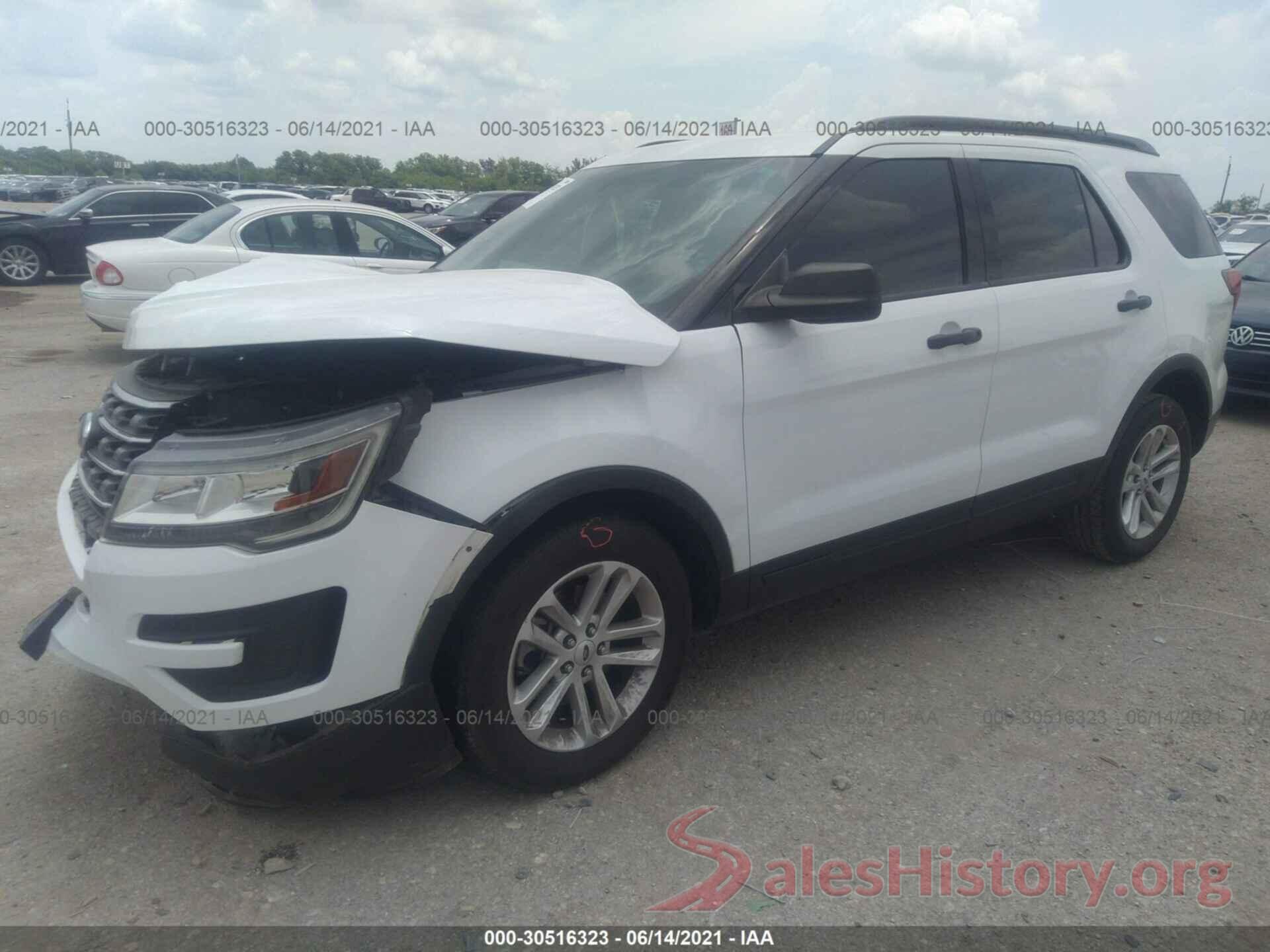 1FM5K7B89GGB86095 2016 FORD EXPLORER