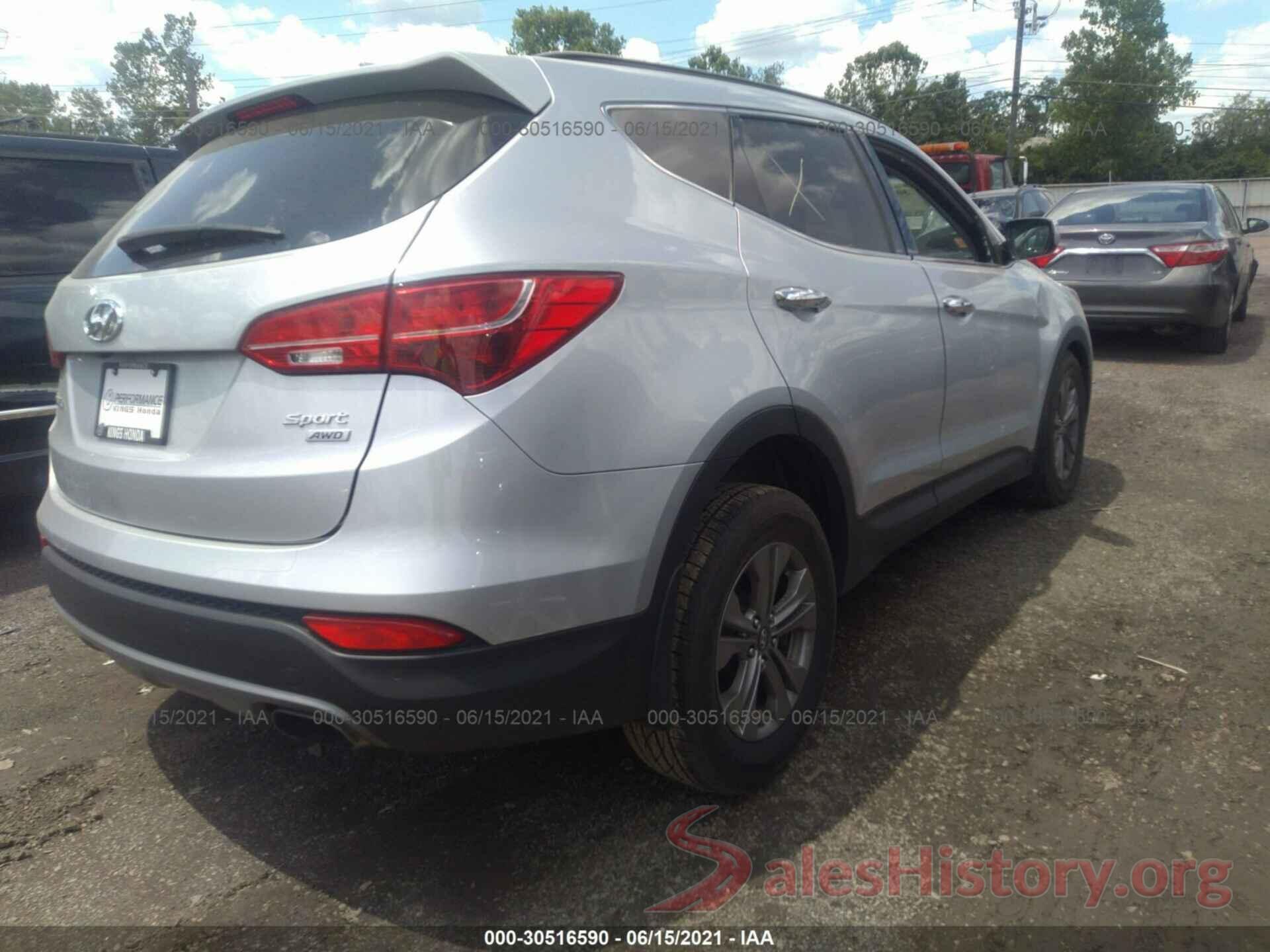 5XYZUDLB9GG309552 2016 HYUNDAI SANTA FE SPORT