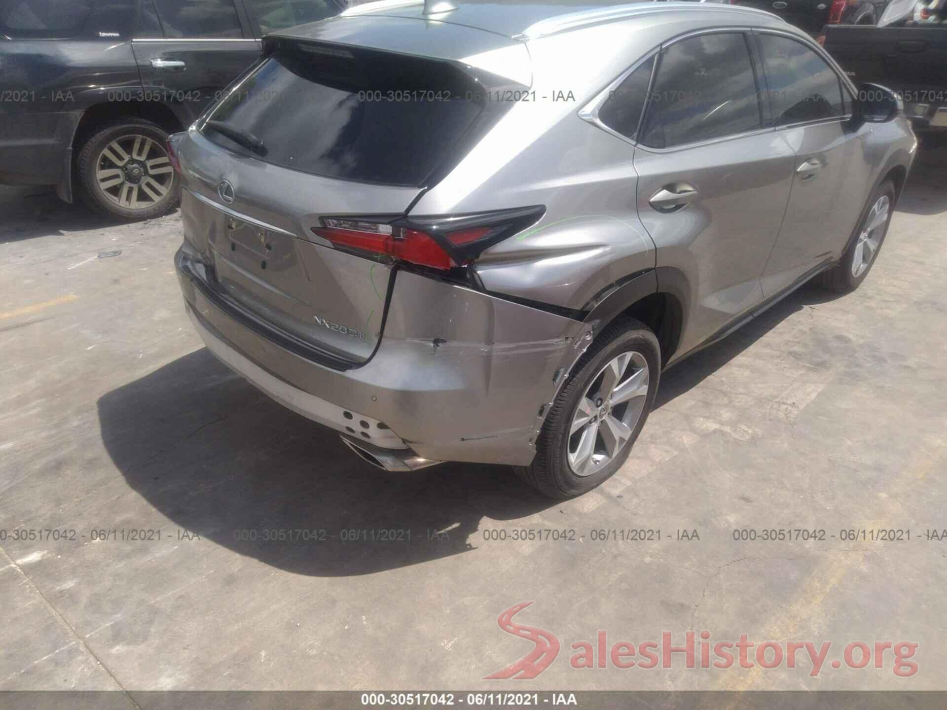 JTJYARBZ4H2053541 2017 LEXUS NX