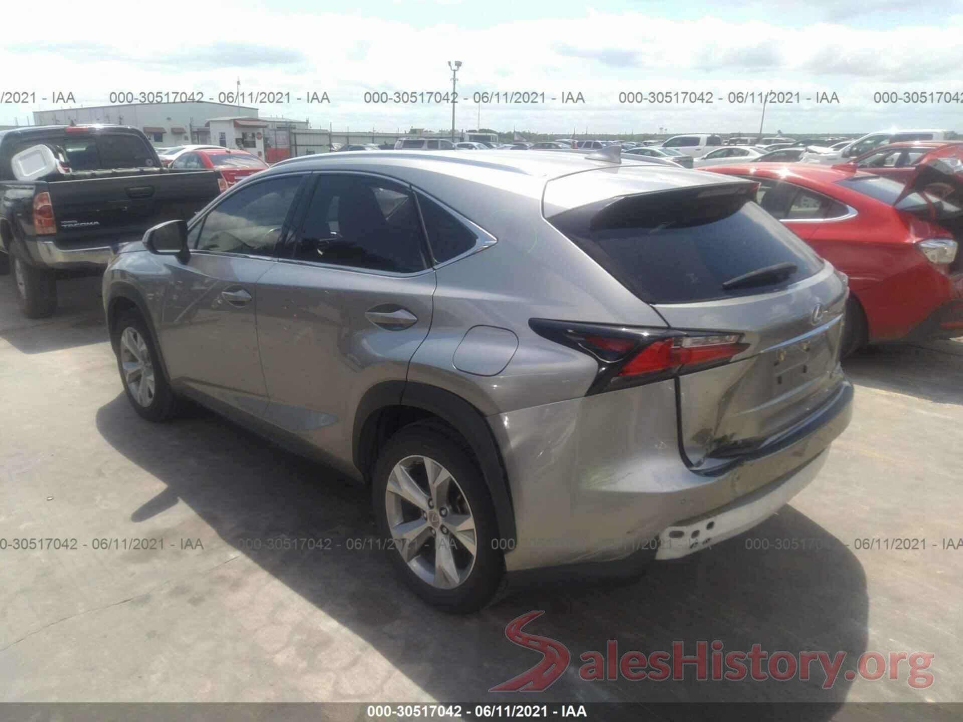 JTJYARBZ4H2053541 2017 LEXUS NX