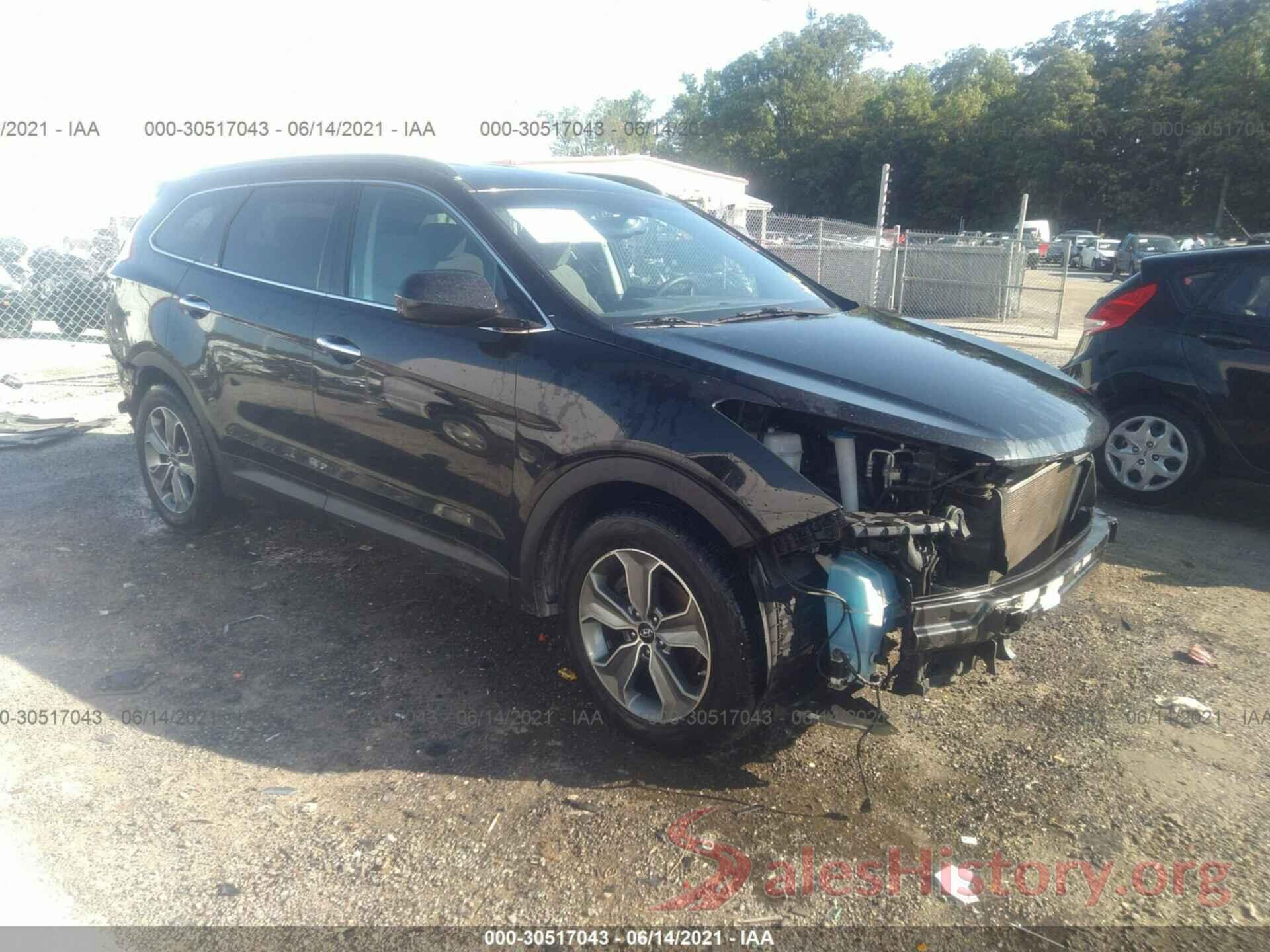 KM8SM4HFXGU153738 2016 HYUNDAI SANTA FE