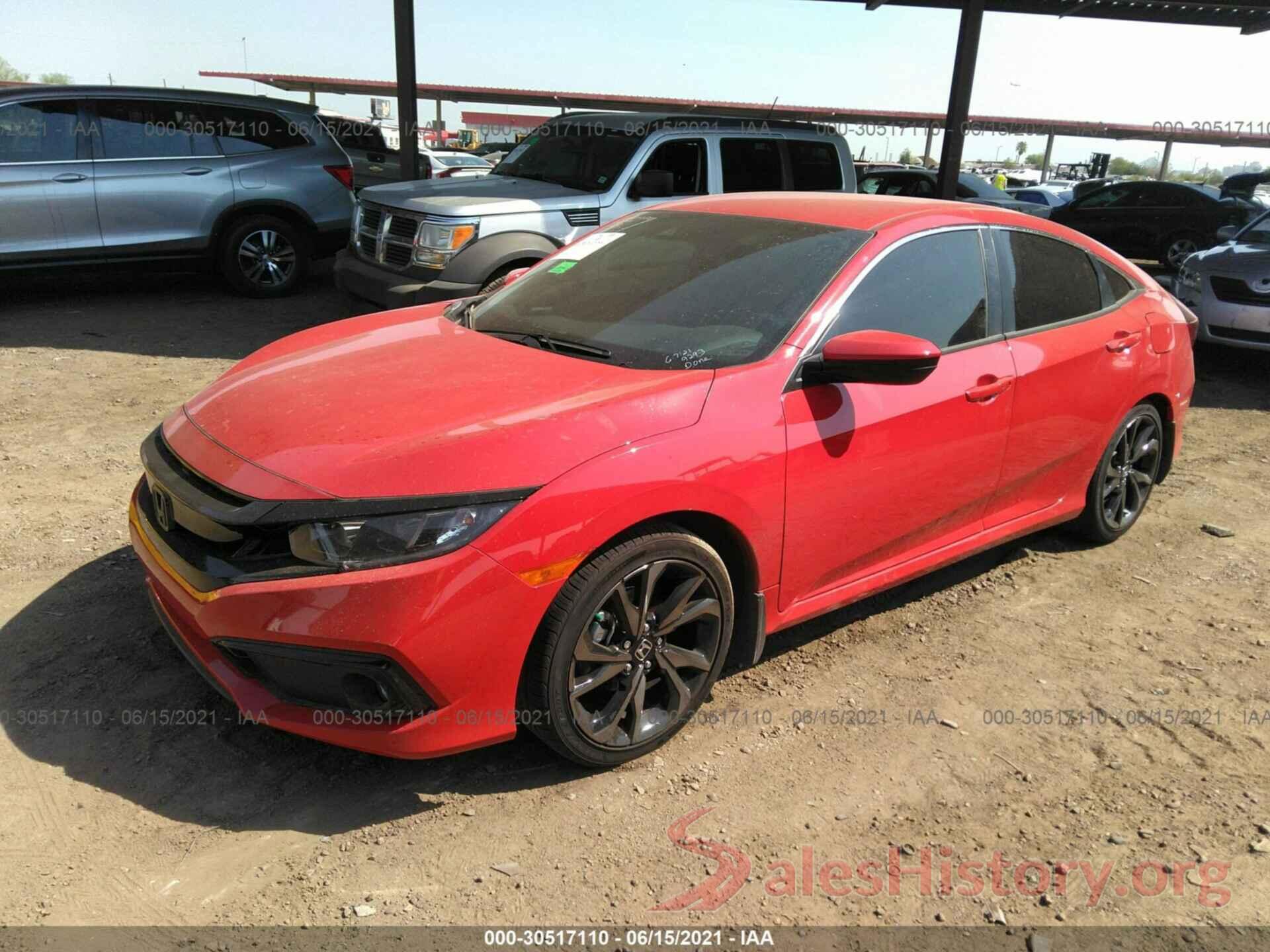 2HGFC2F81MH546464 2021 HONDA CIVIC SEDAN