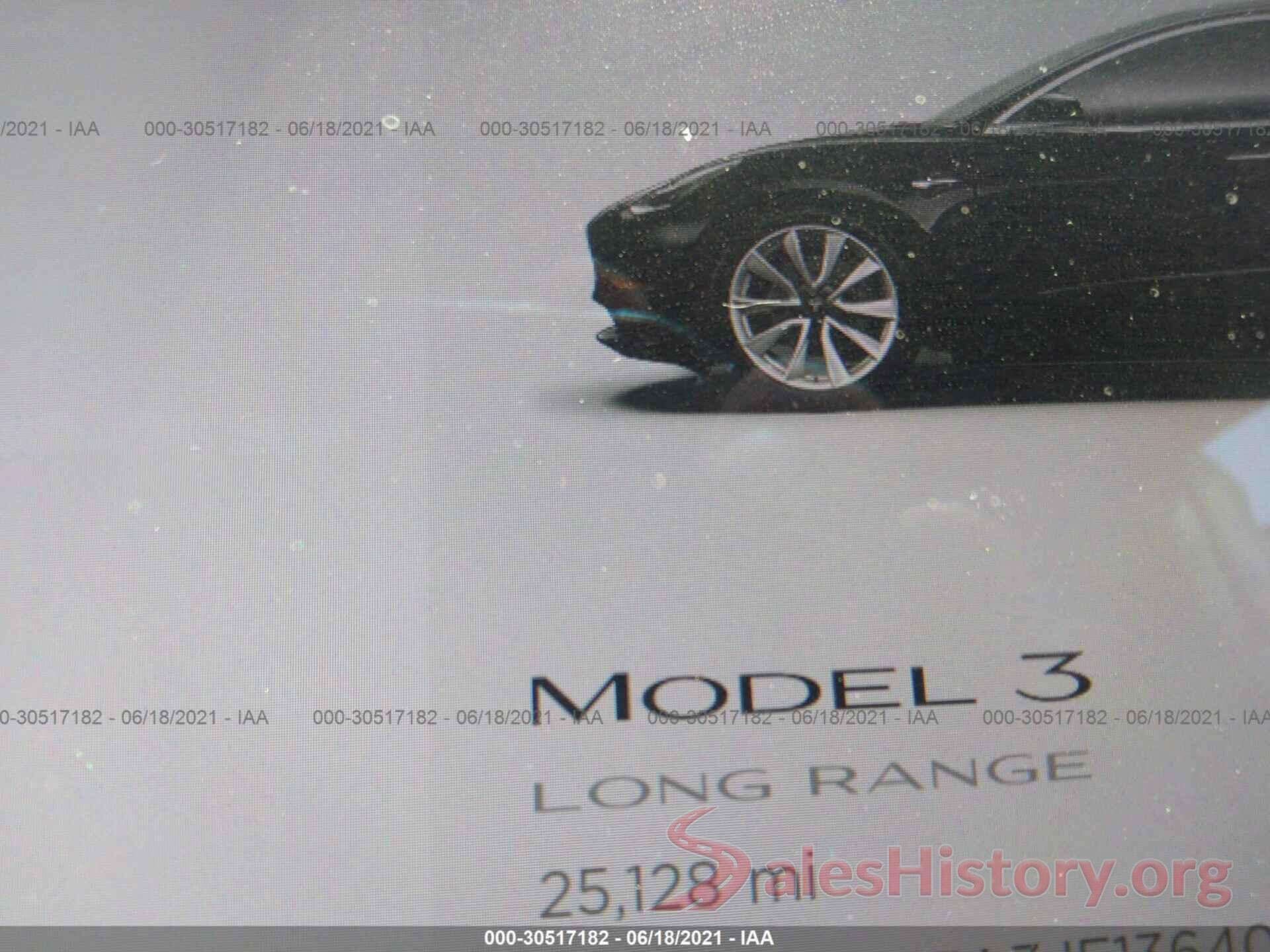 5YJ3E1EA3JF136406 2018 TESLA MODEL 3