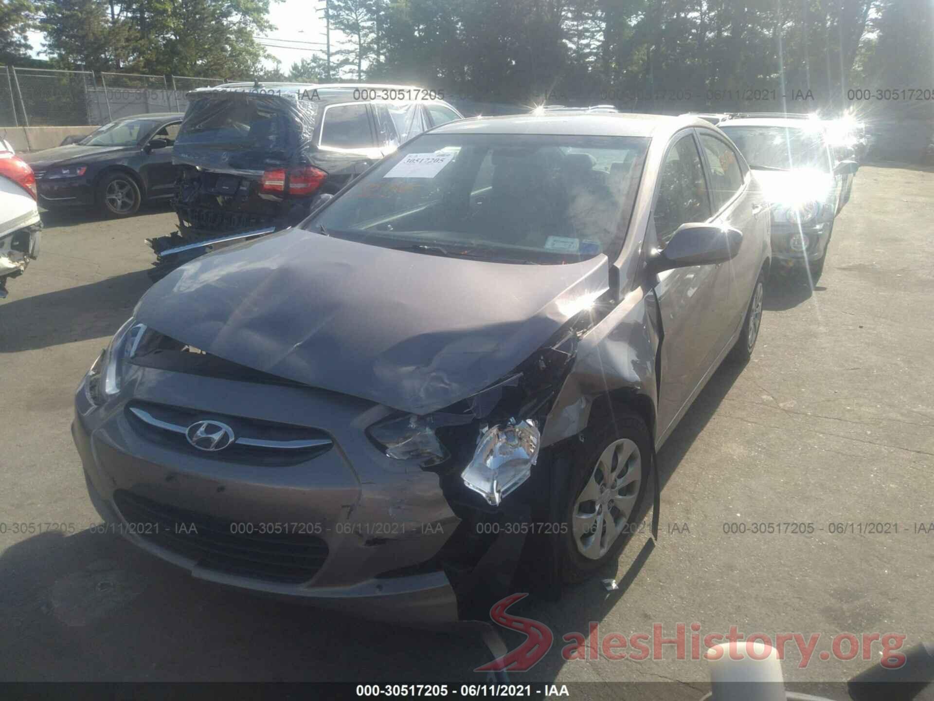 KMHCT4AE3HU363124 2017 HYUNDAI ACCENT