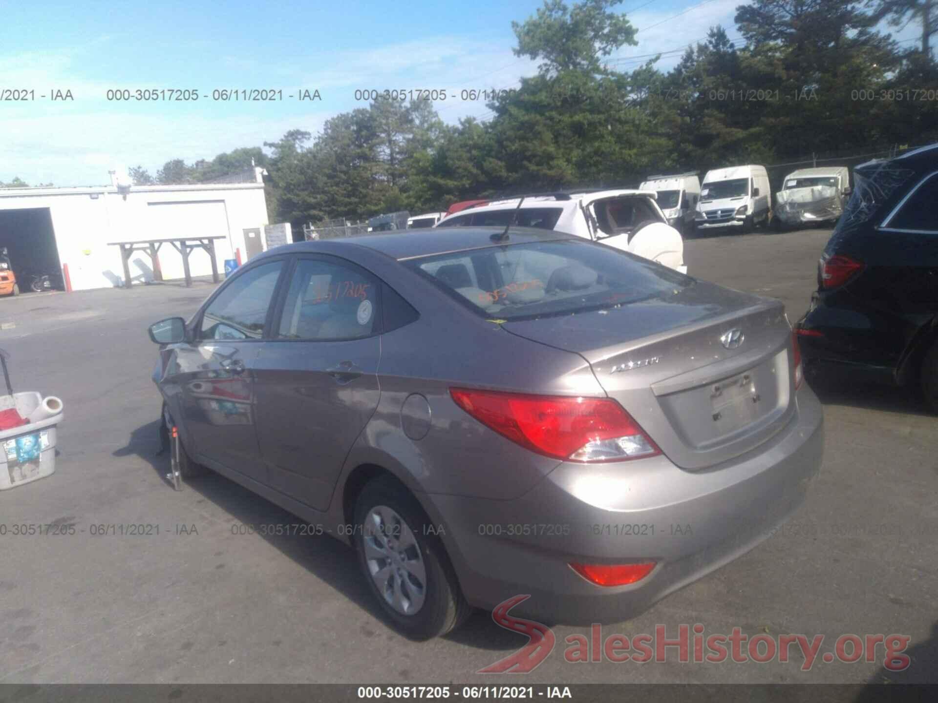 KMHCT4AE3HU363124 2017 HYUNDAI ACCENT