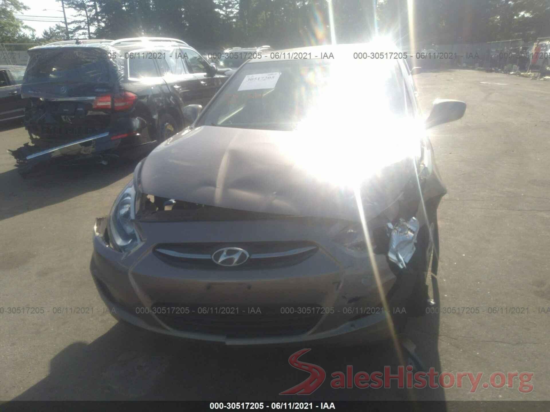 KMHCT4AE3HU363124 2017 HYUNDAI ACCENT