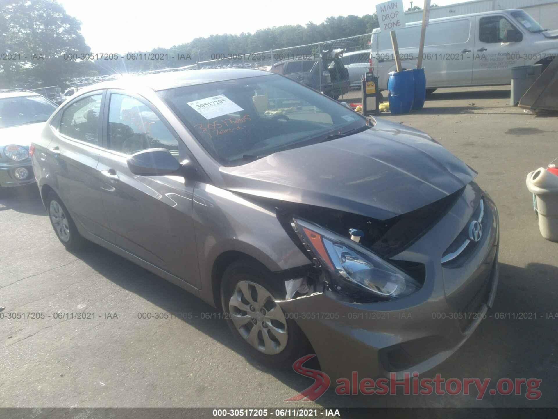 KMHCT4AE3HU363124 2017 HYUNDAI ACCENT