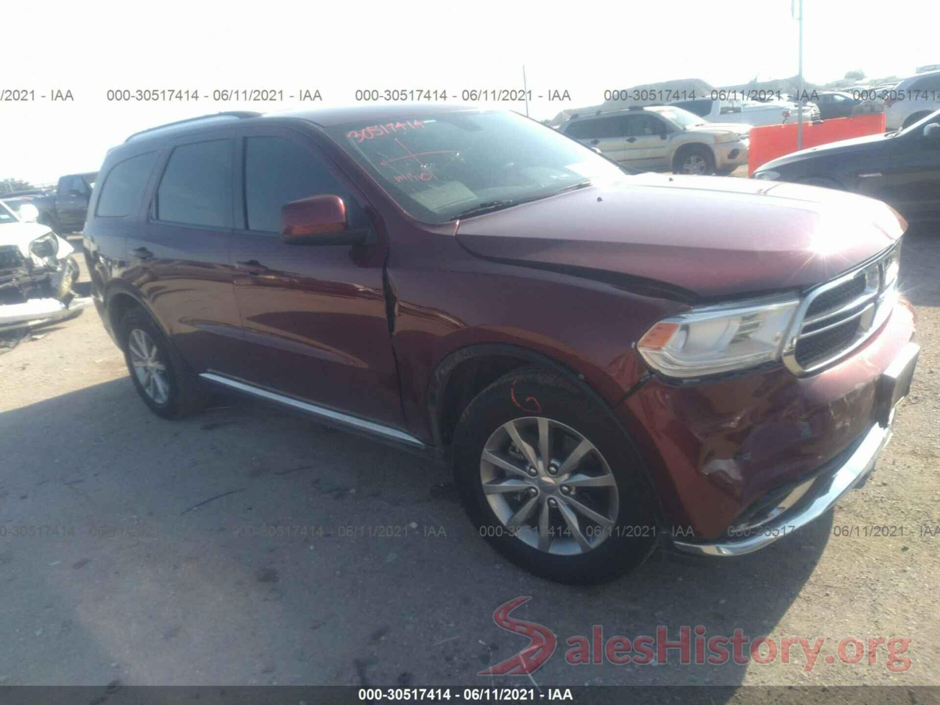 1C4RDHAG0HC790898 2017 DODGE DURANGO