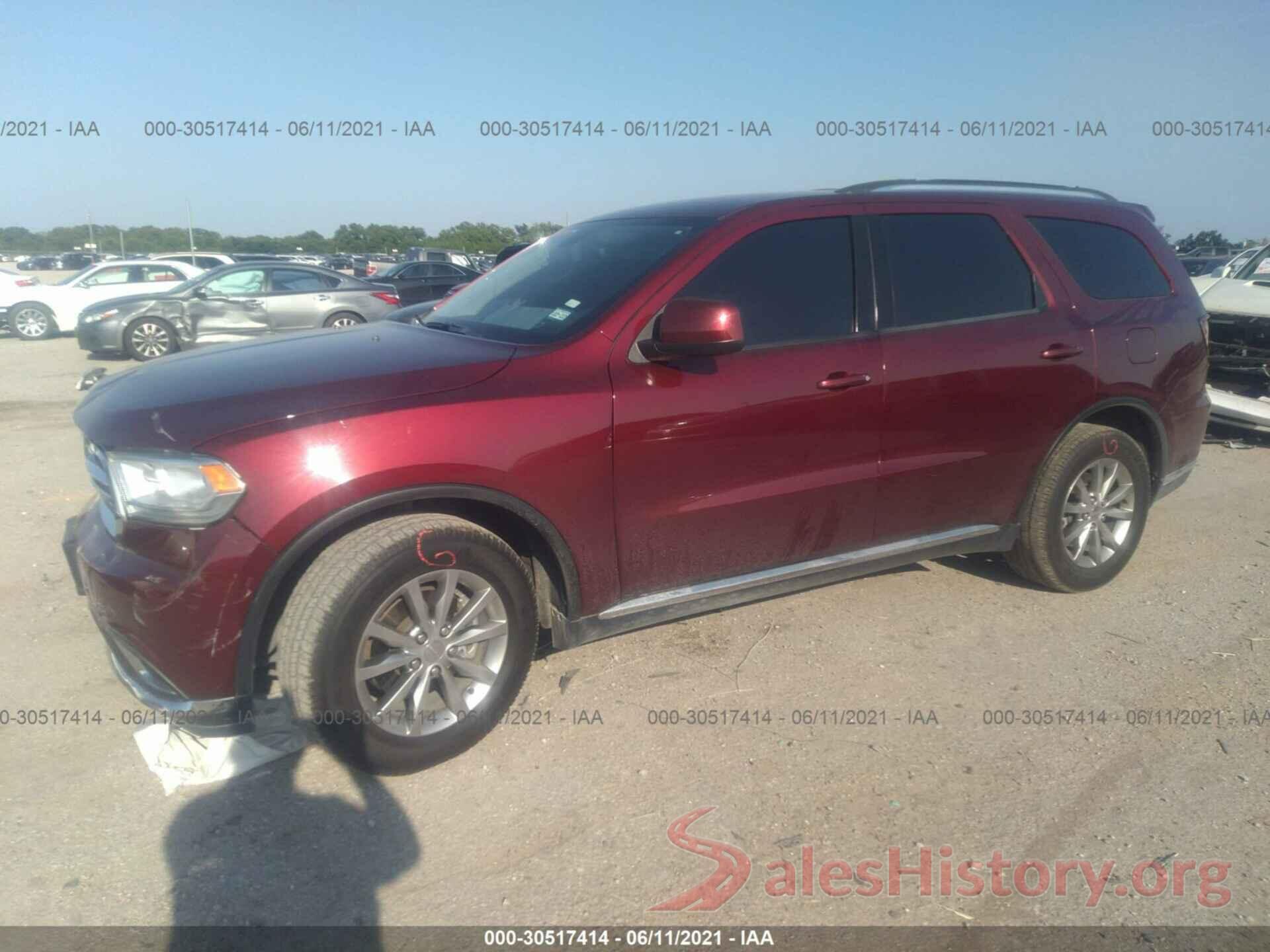 1C4RDHAG0HC790898 2017 DODGE DURANGO