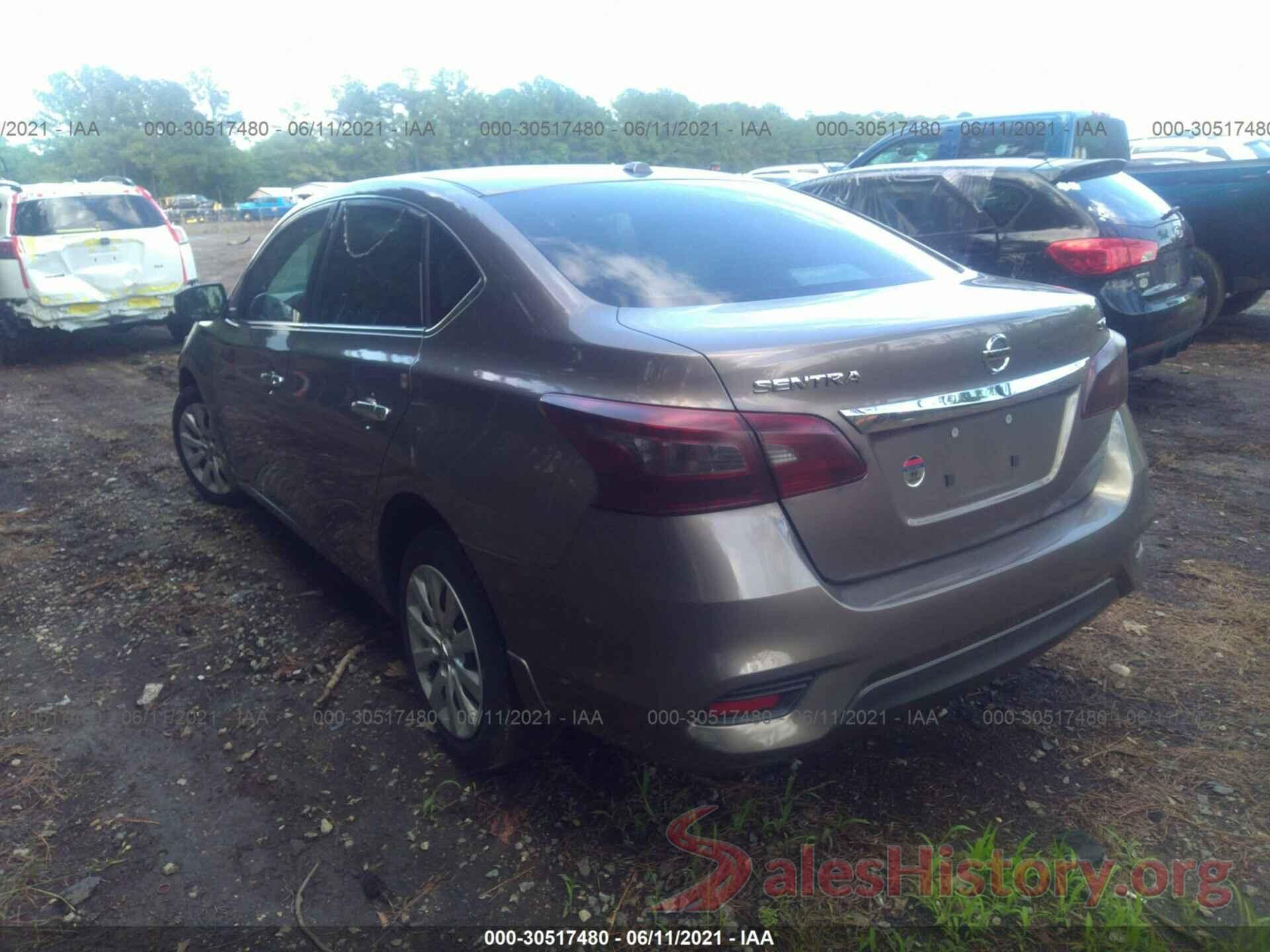 3N1AB7AP3GL678499 2016 NISSAN SENTRA