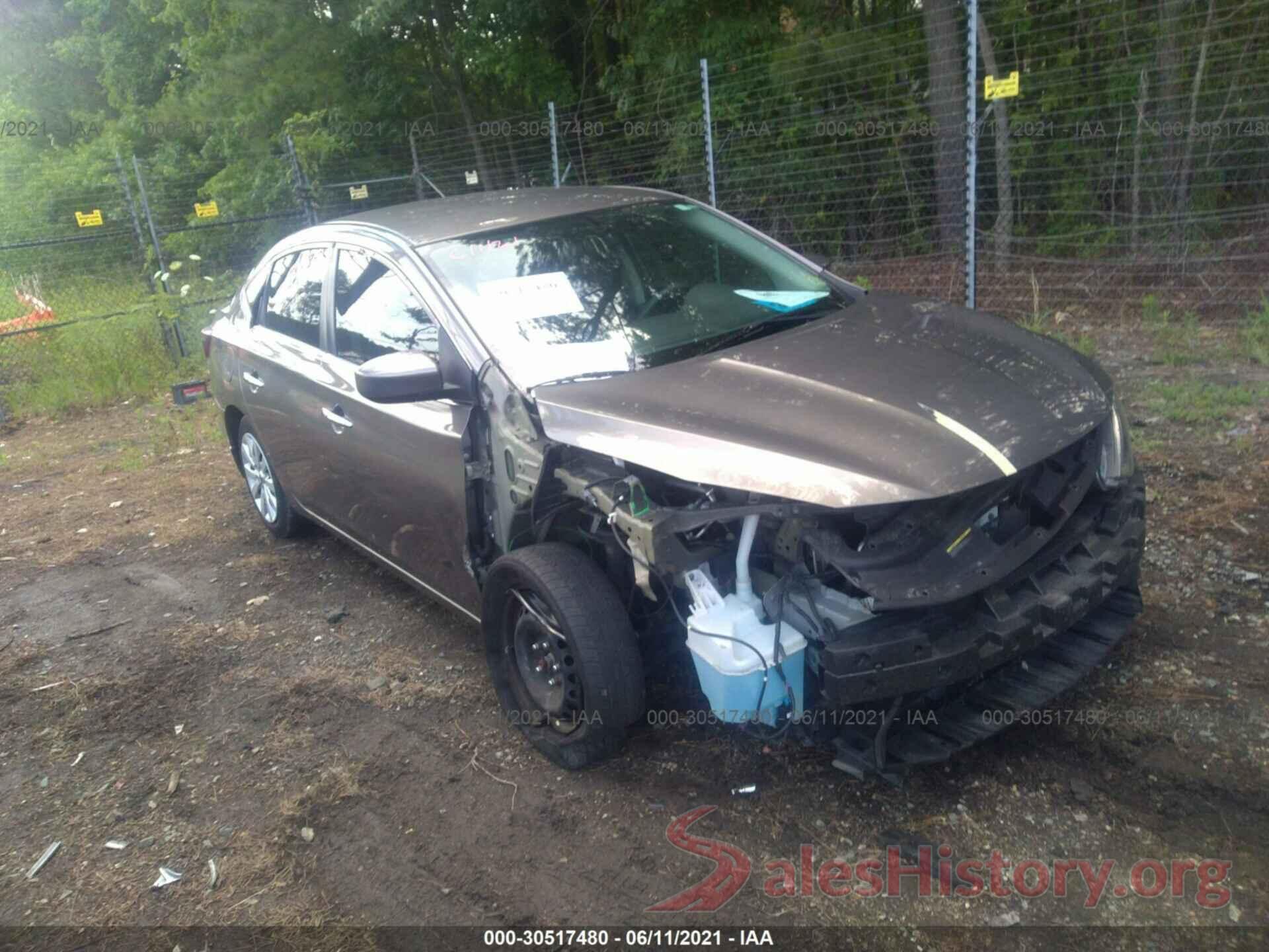 3N1AB7AP3GL678499 2016 NISSAN SENTRA