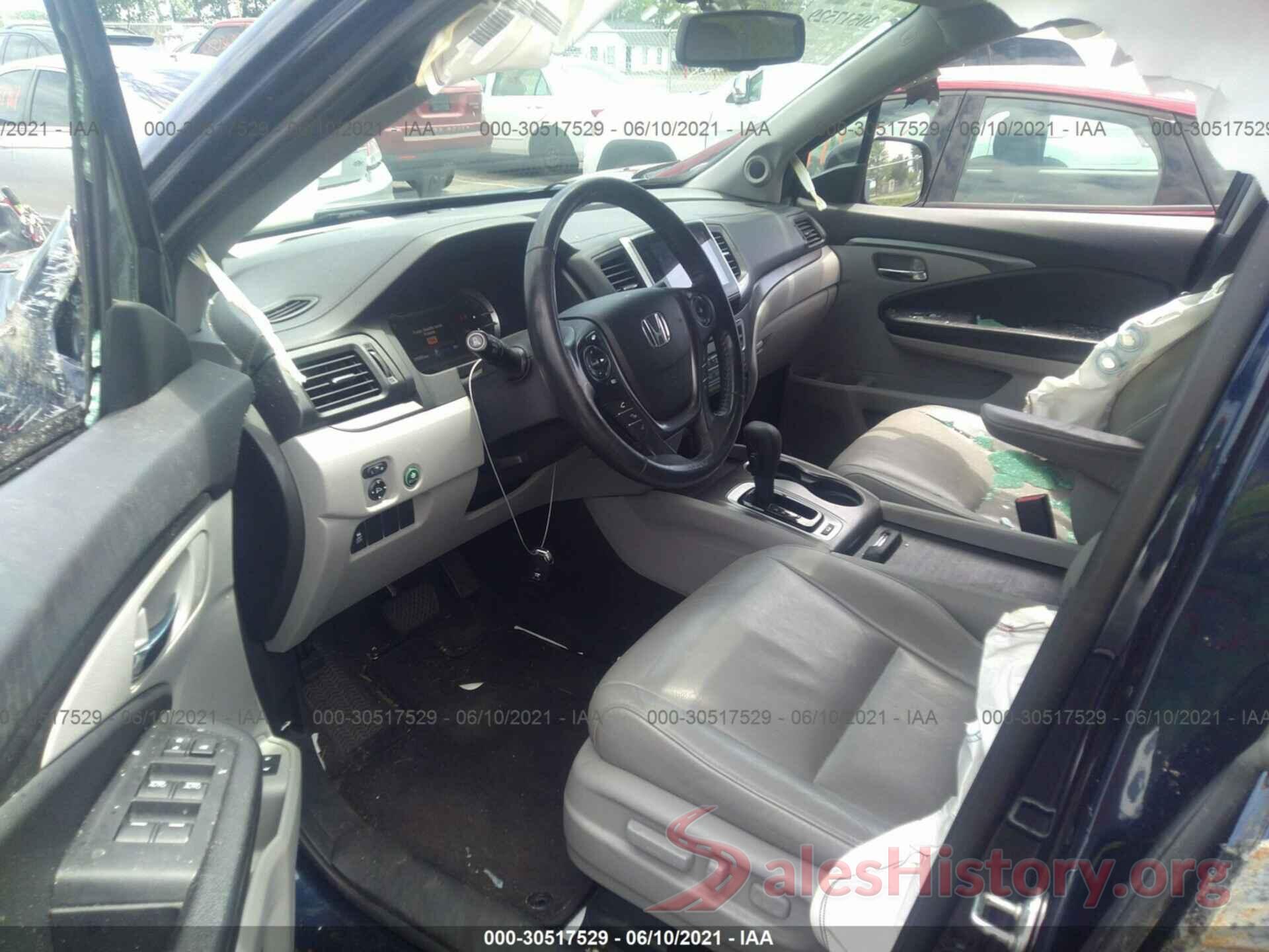 5FNYF6H55HB027518 2017 HONDA PILOT