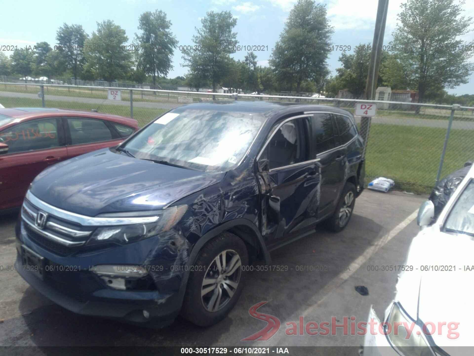 5FNYF6H55HB027518 2017 HONDA PILOT