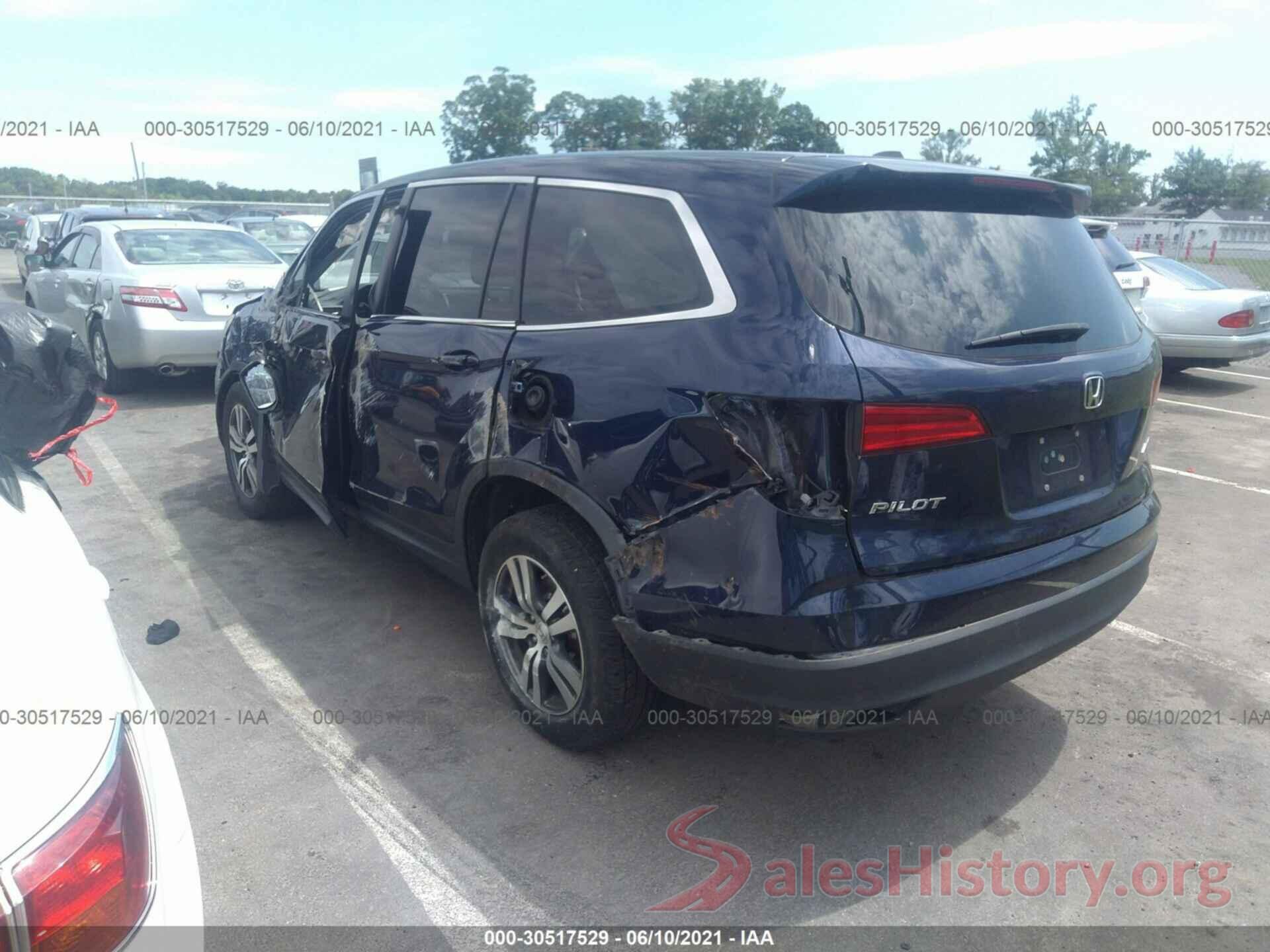 5FNYF6H55HB027518 2017 HONDA PILOT