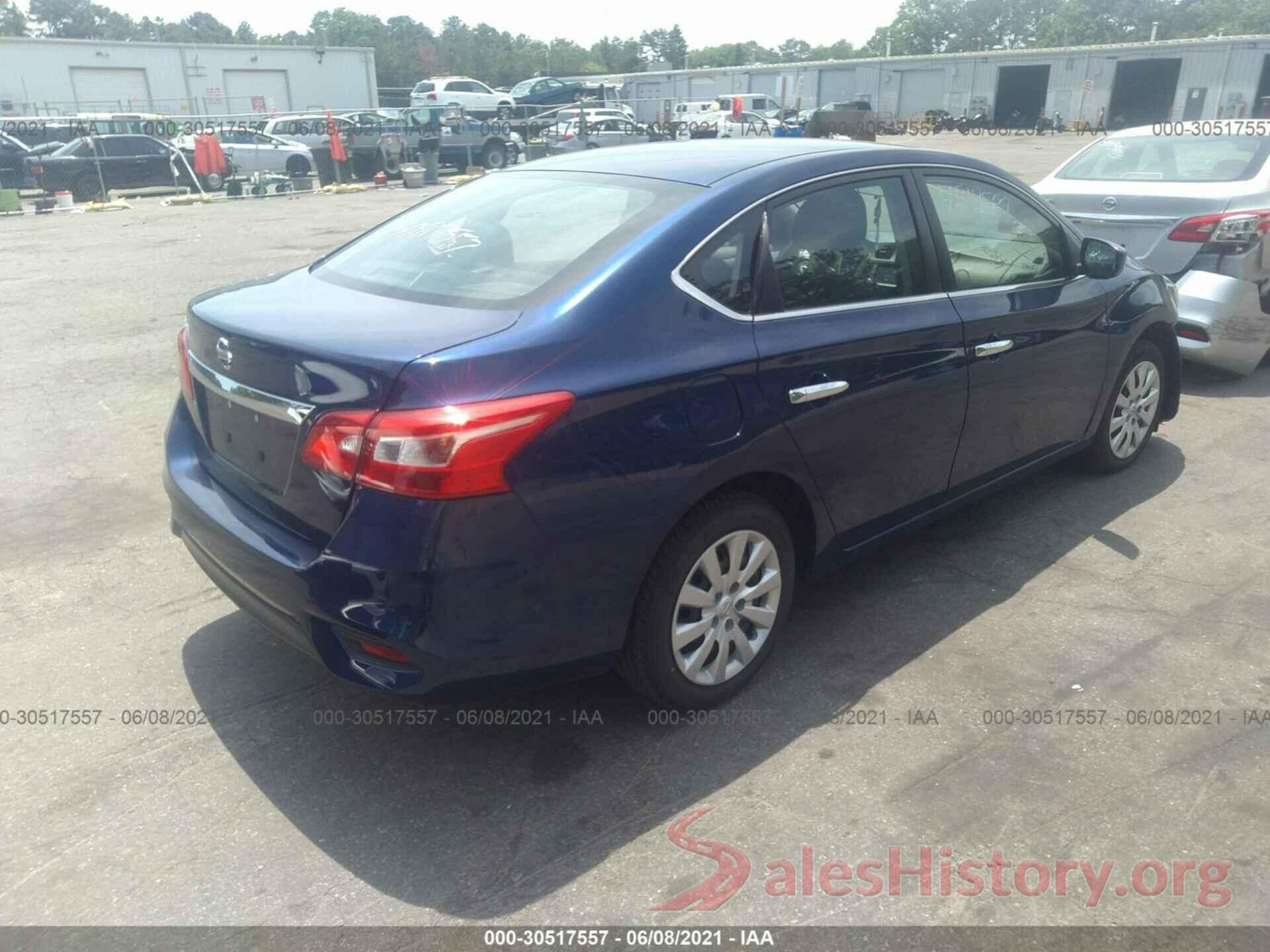 3N1AB7APXKY296143 2019 NISSAN SENTRA