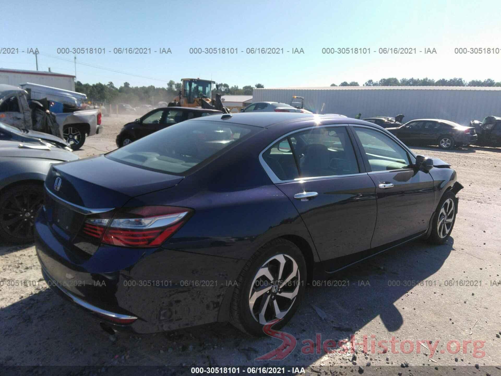 1HGCR2F99GA054987 2016 HONDA ACCORD SEDAN