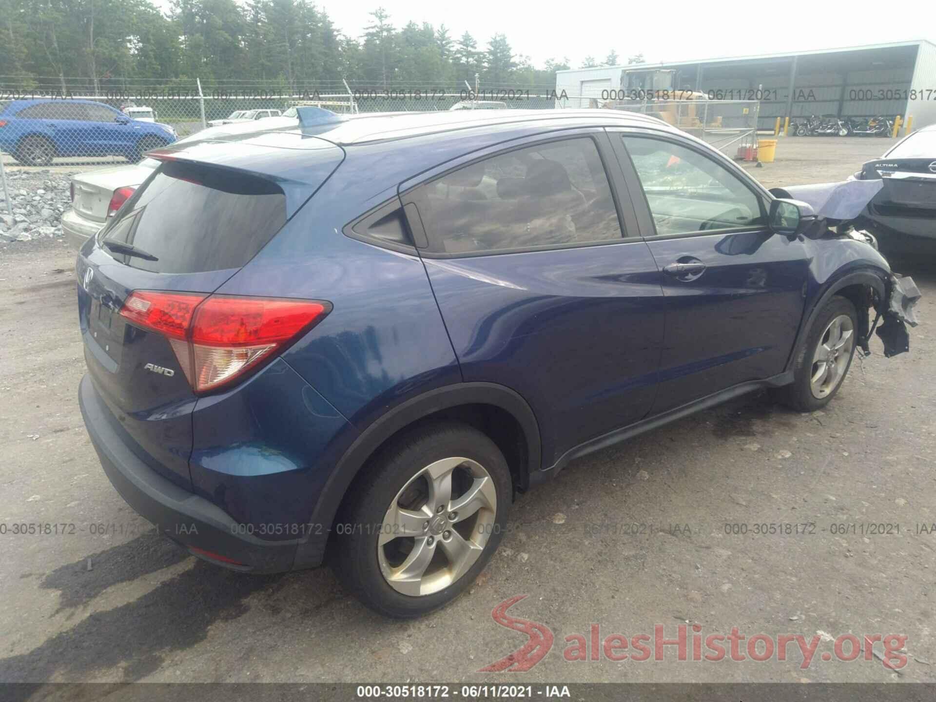 3CZRU6H74GM735095 2016 HONDA HR-V