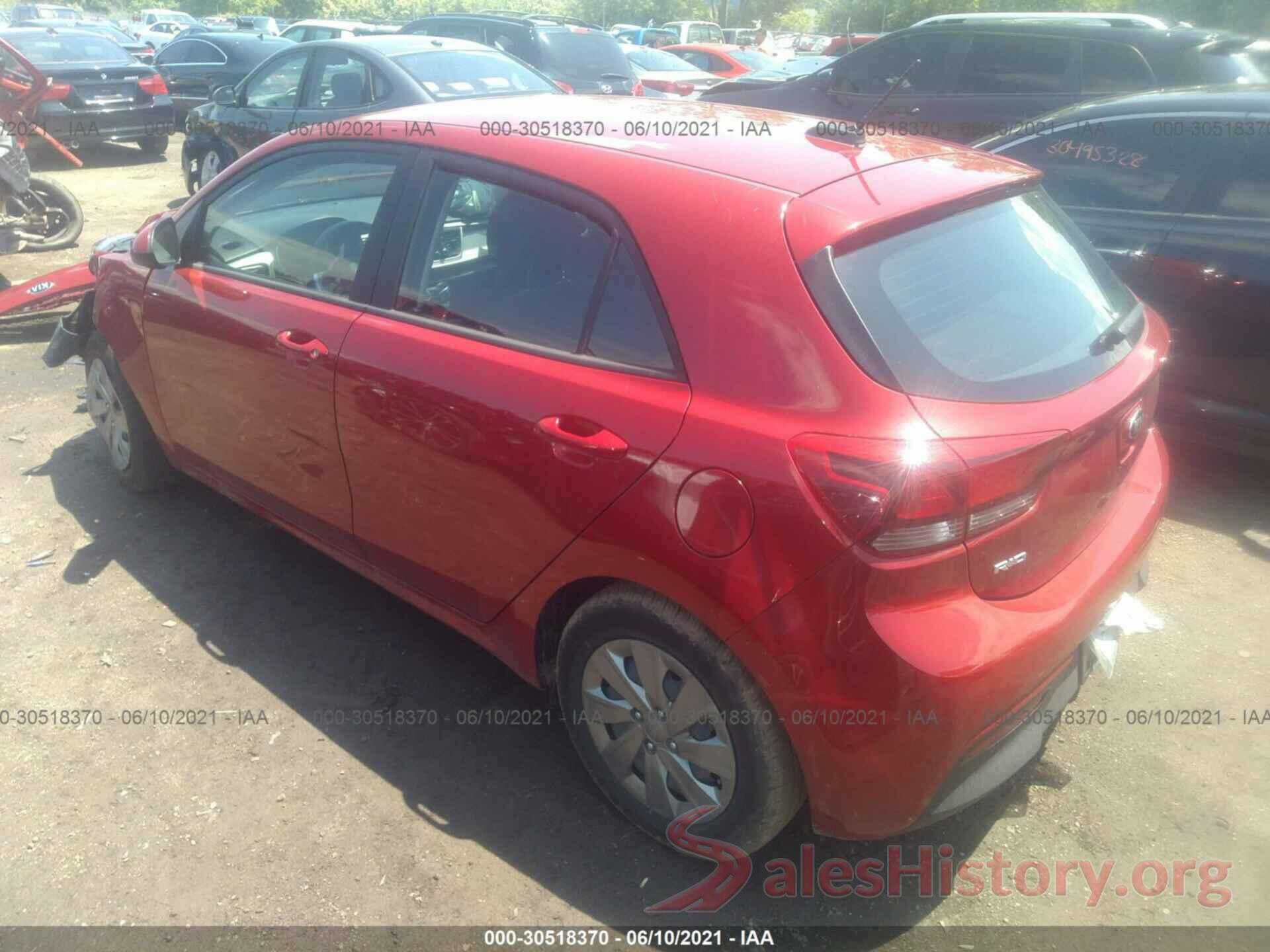 3KPA25AD2LE349184 2020 KIA RIO 5-DOOR