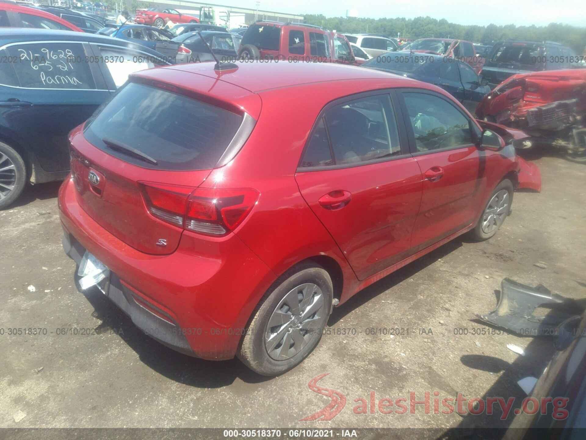 3KPA25AD2LE349184 2020 KIA RIO 5-DOOR