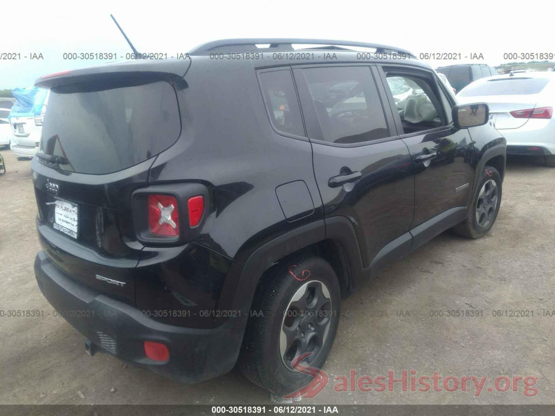 ZACCJAAB5HPE43198 2017 JEEP RENEGADE