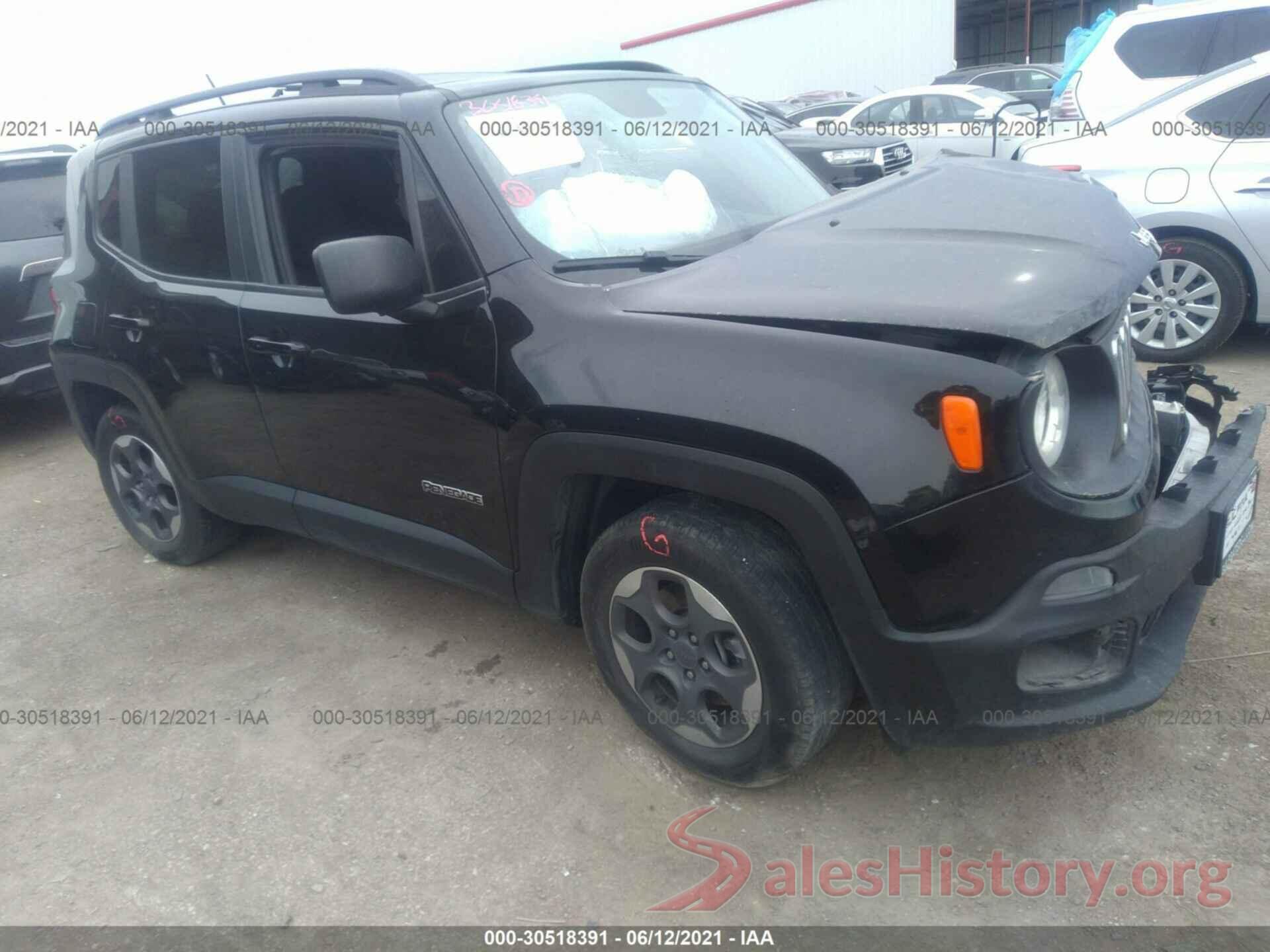 ZACCJAAB5HPE43198 2017 JEEP RENEGADE