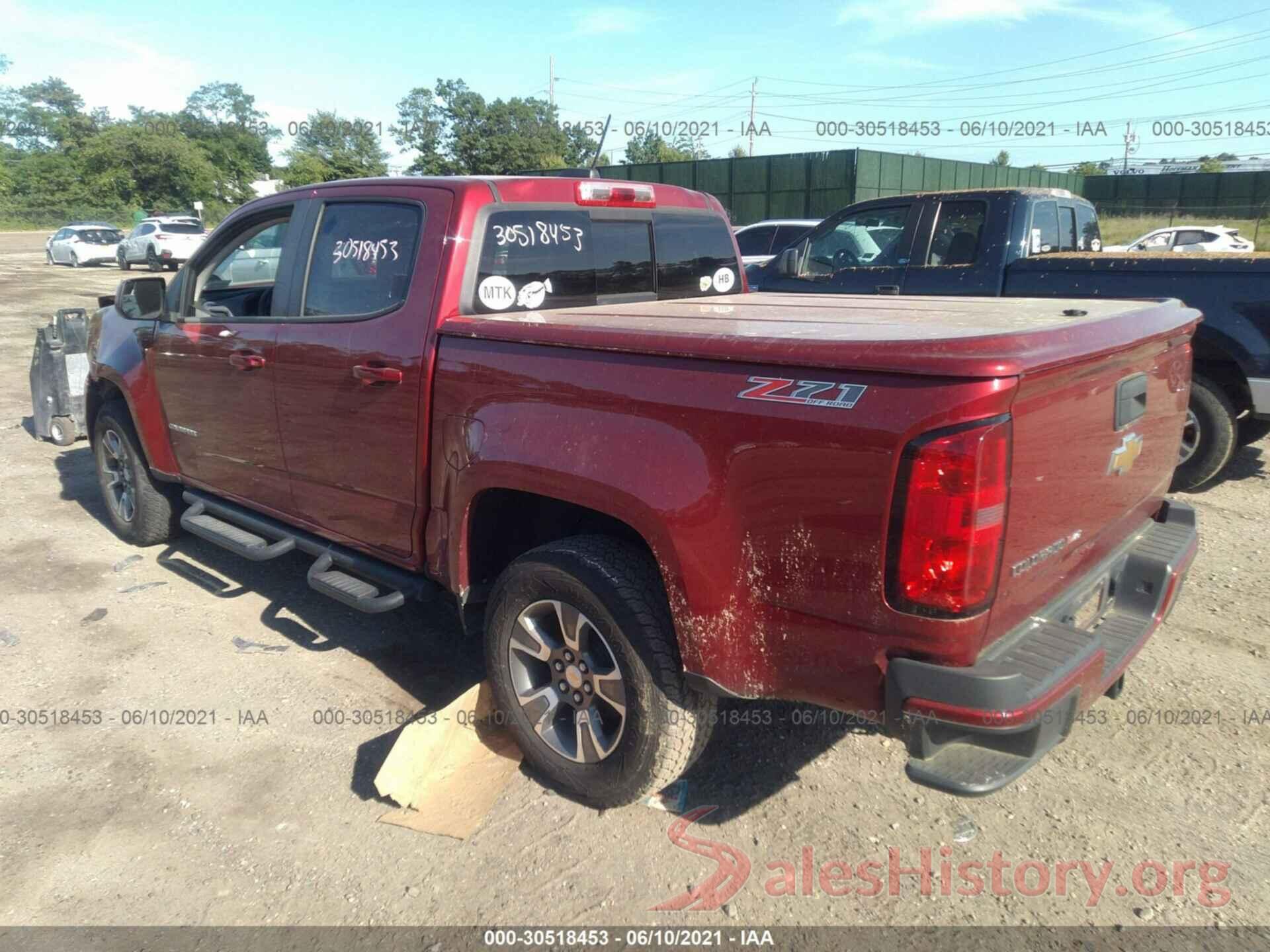 1GCGTDEN8H1275364 2017 CHEVROLET COLORADO