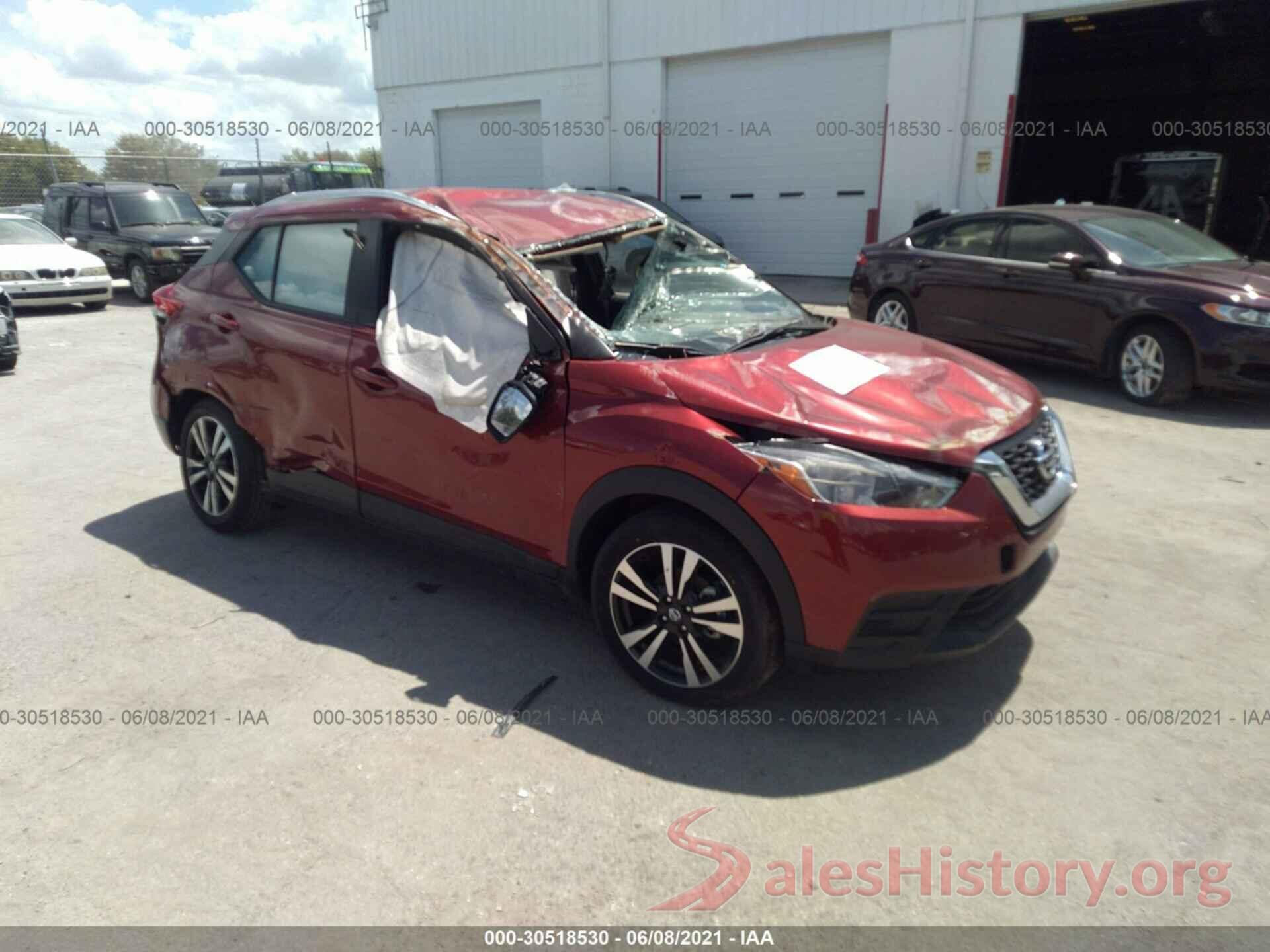 3N1CP5CV0LL482640 2020 NISSAN KICKS