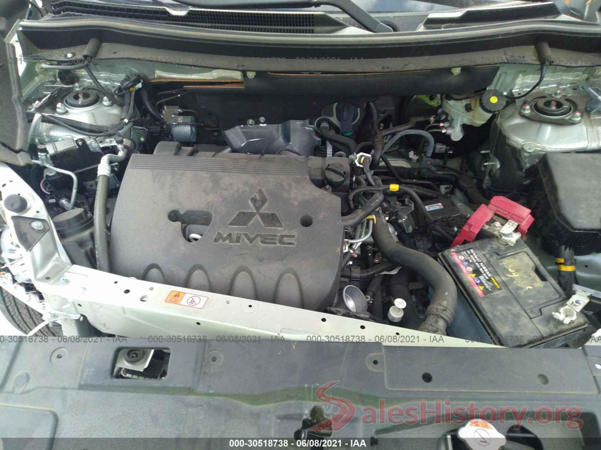 JA4AZ3A3XLZ032601 2020 MITSUBISHI OUTLANDER