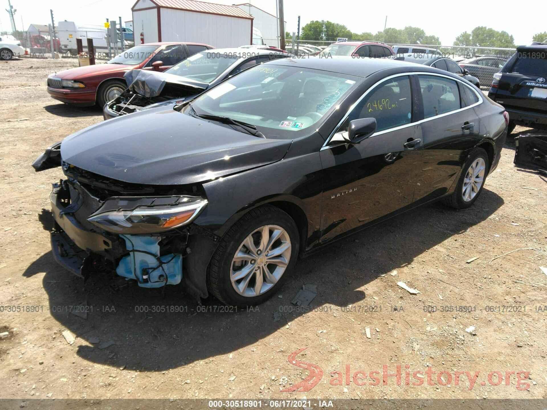 1G1ZD5ST7LF105662 2020 CHEVROLET MALIBU