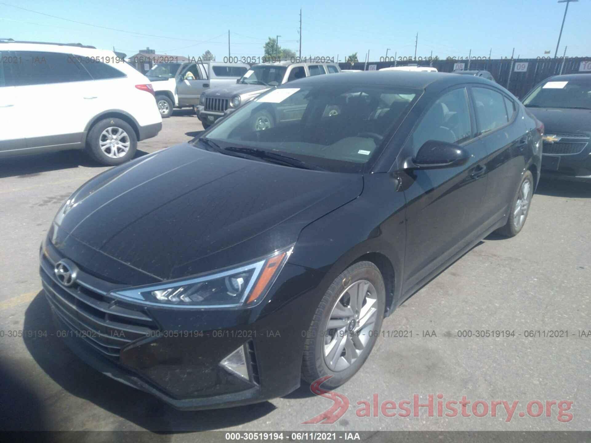 5NPD84LF3LH570910 2020 HYUNDAI ELANTRA