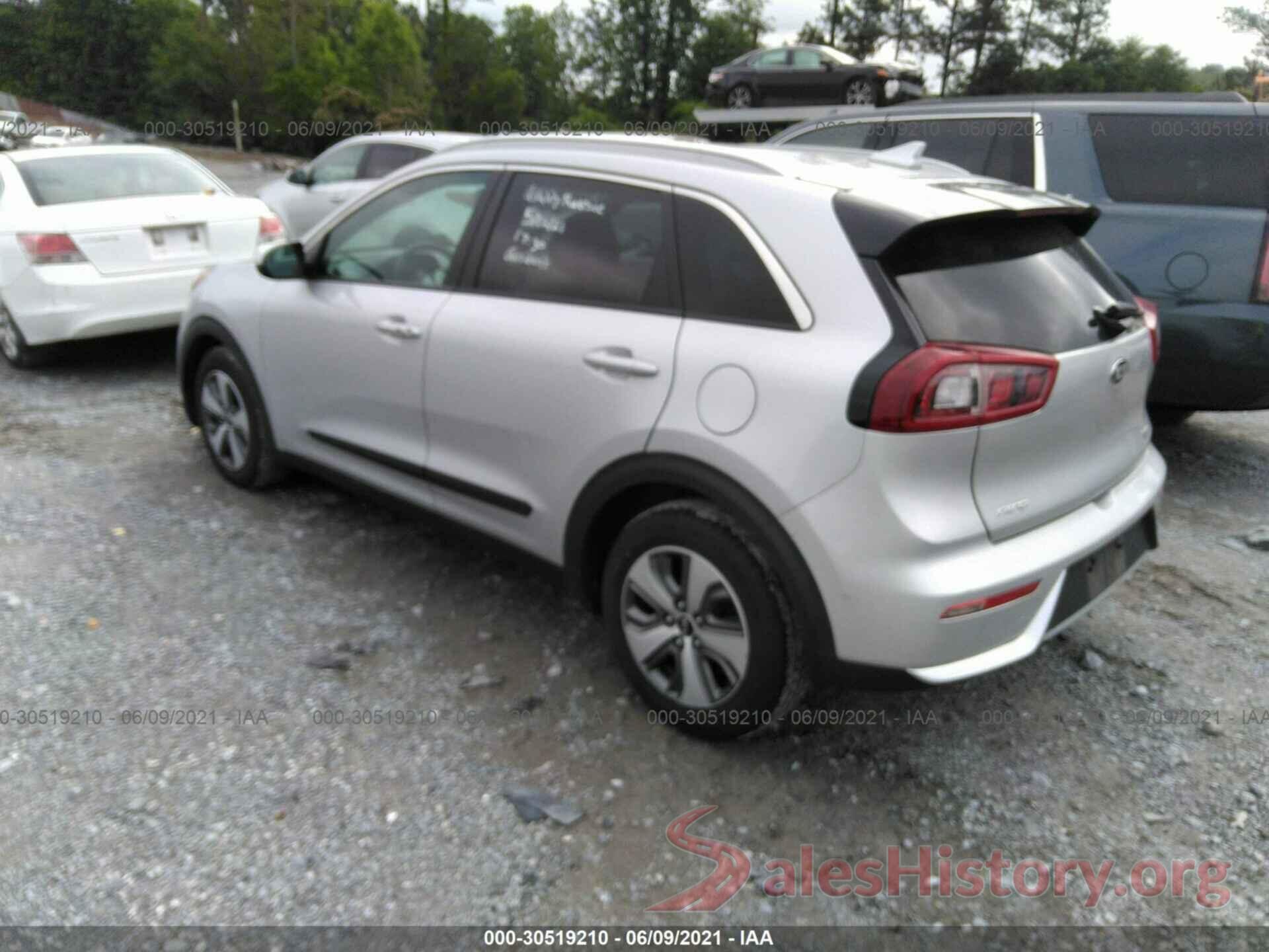 KNDCB3LC5K5245414 2019 KIA NIRO