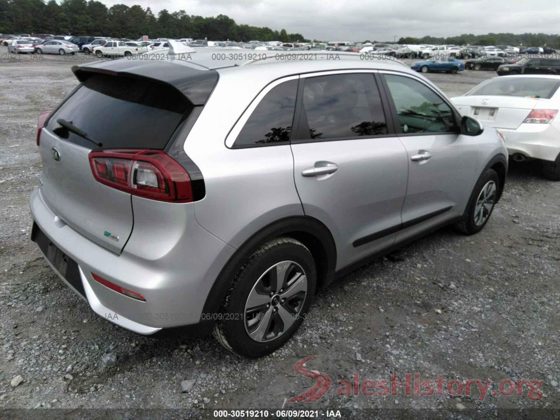 KNDCB3LC5K5245414 2019 KIA NIRO