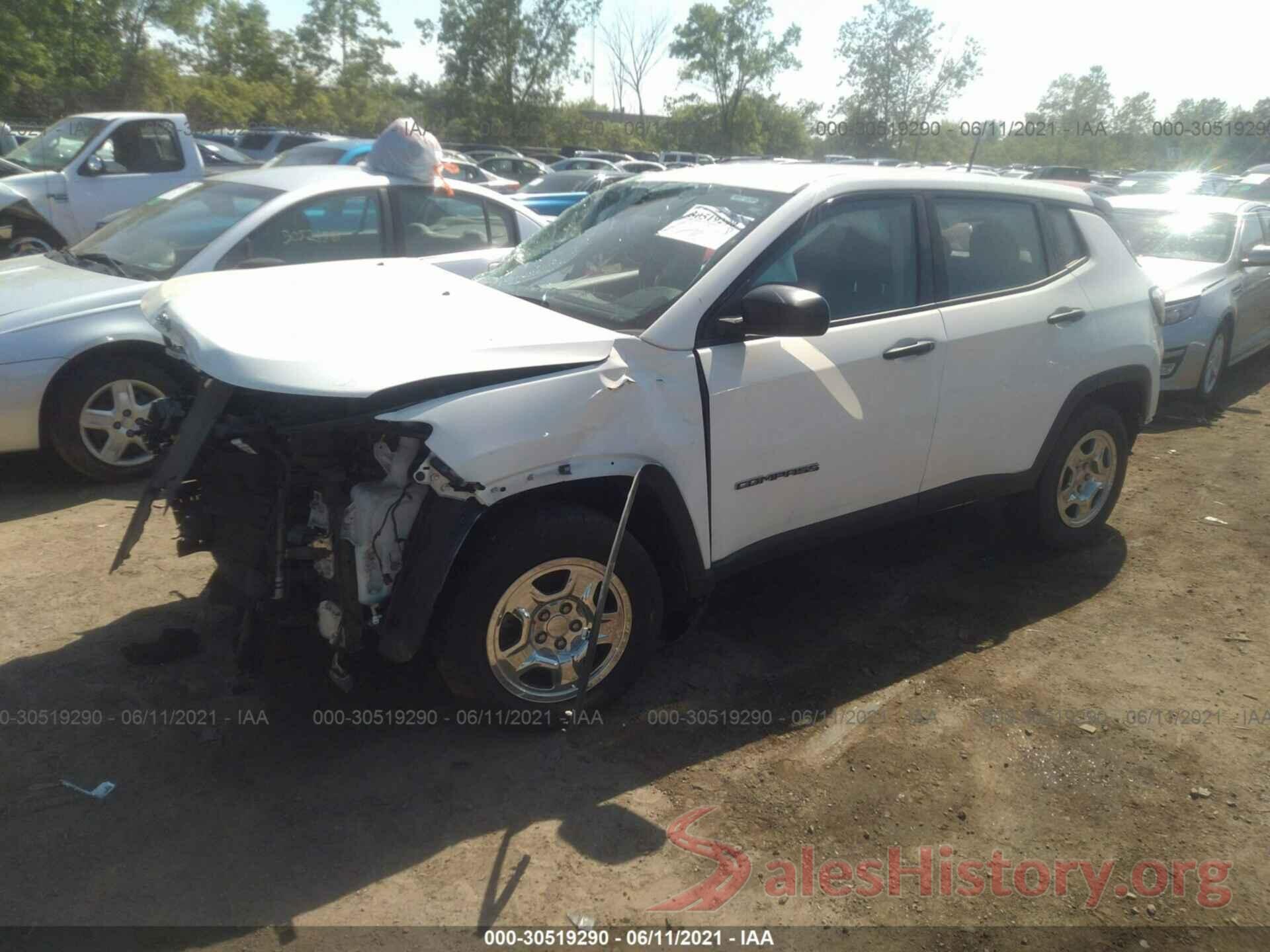 3C4NJCAB7JT318402 2018 JEEP COMPASS