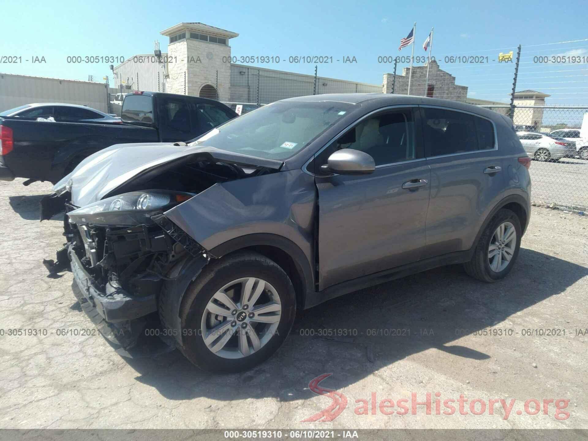 KNDPM3AC1H7231070 2017 KIA SPORTAGE